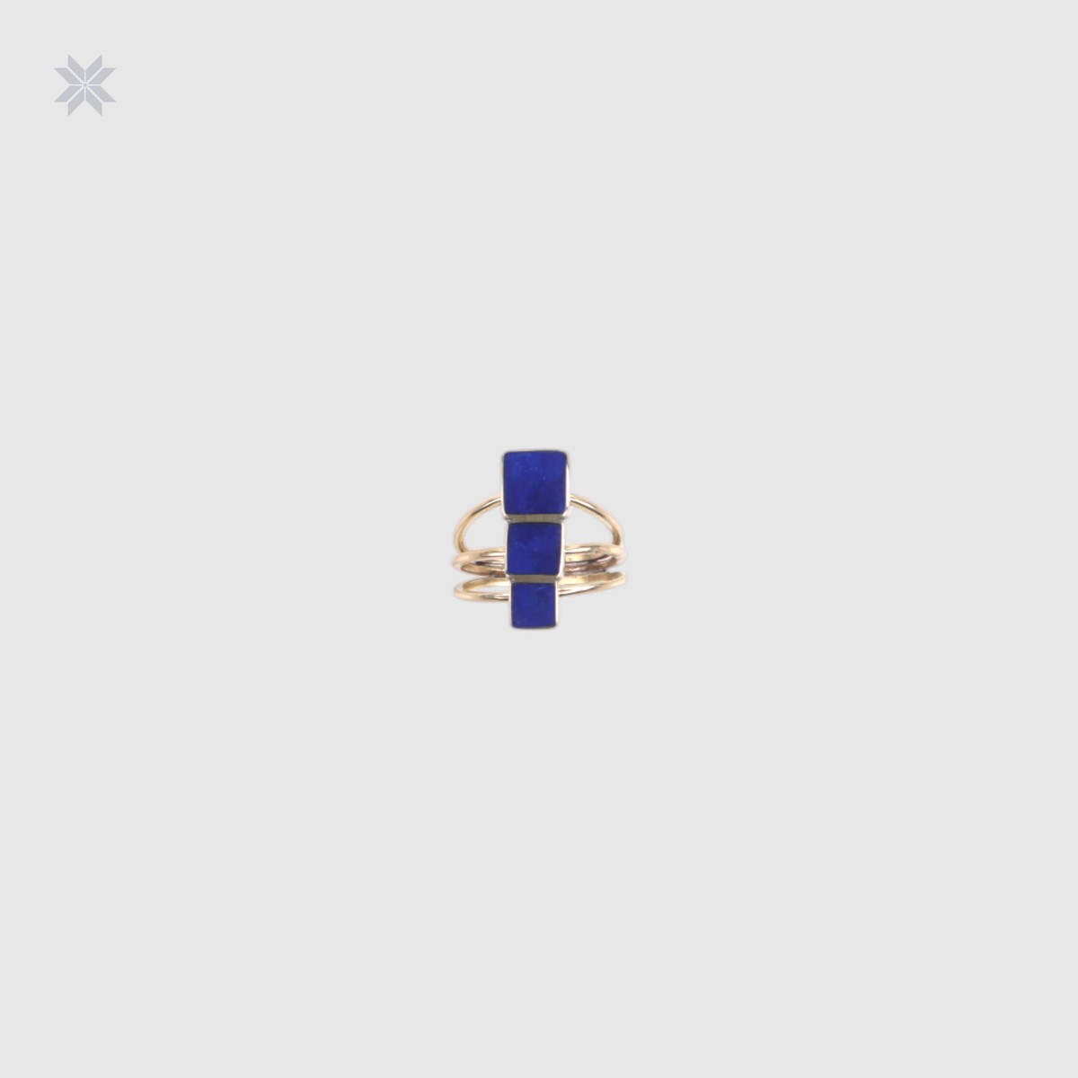 Lapis Lazuli Women Unique Ring 1