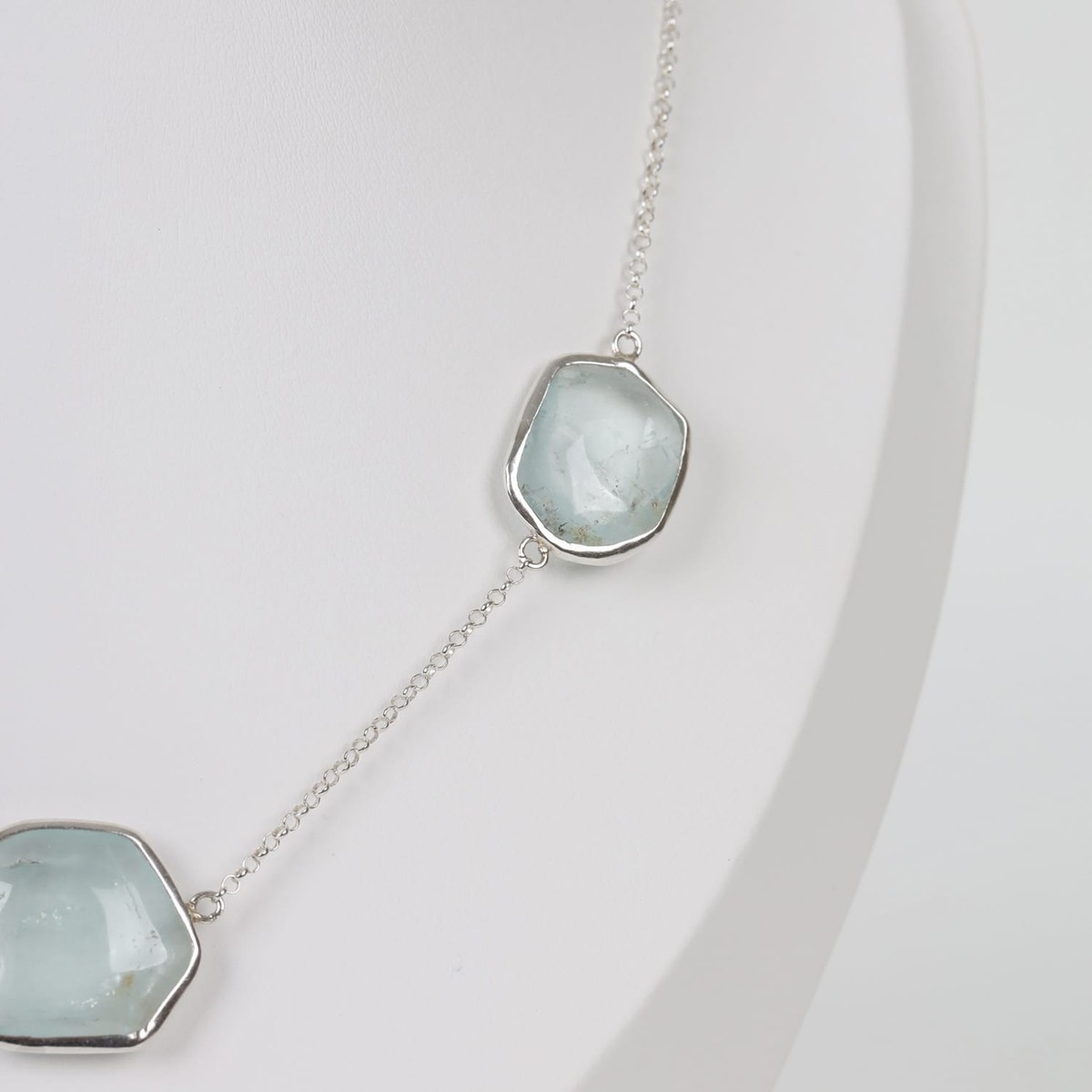 Celestial Aquamarine Necklace Gemstone 1