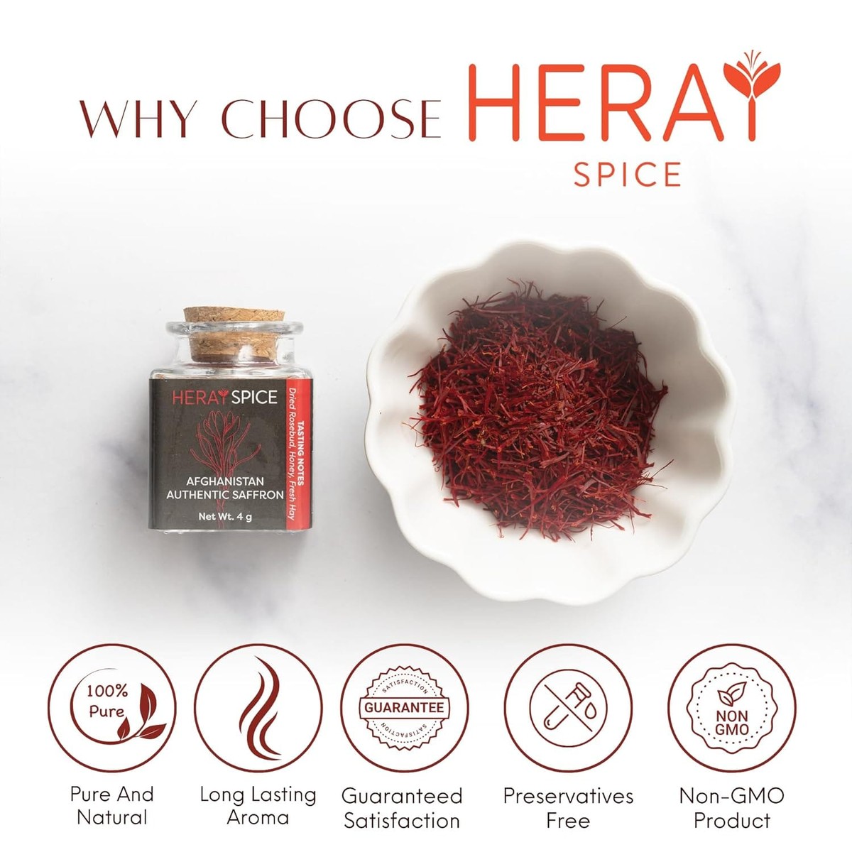 1gr Super Negin Fresh and Pure Afghan Saffron Threads 8