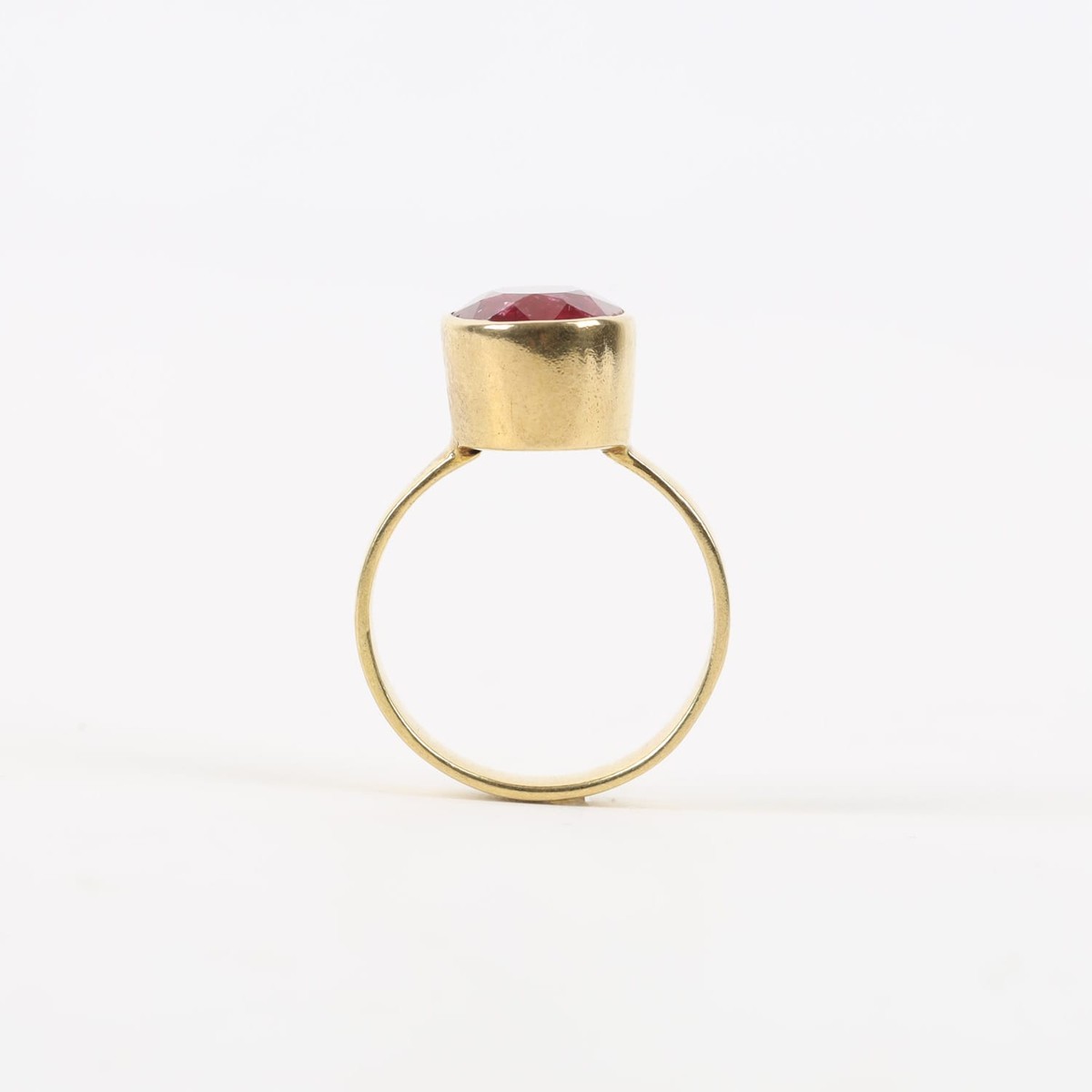 925 Silver Ruby Ring – Elegant and Timeless Design Yaqoot انگشتر یاقوت 1
