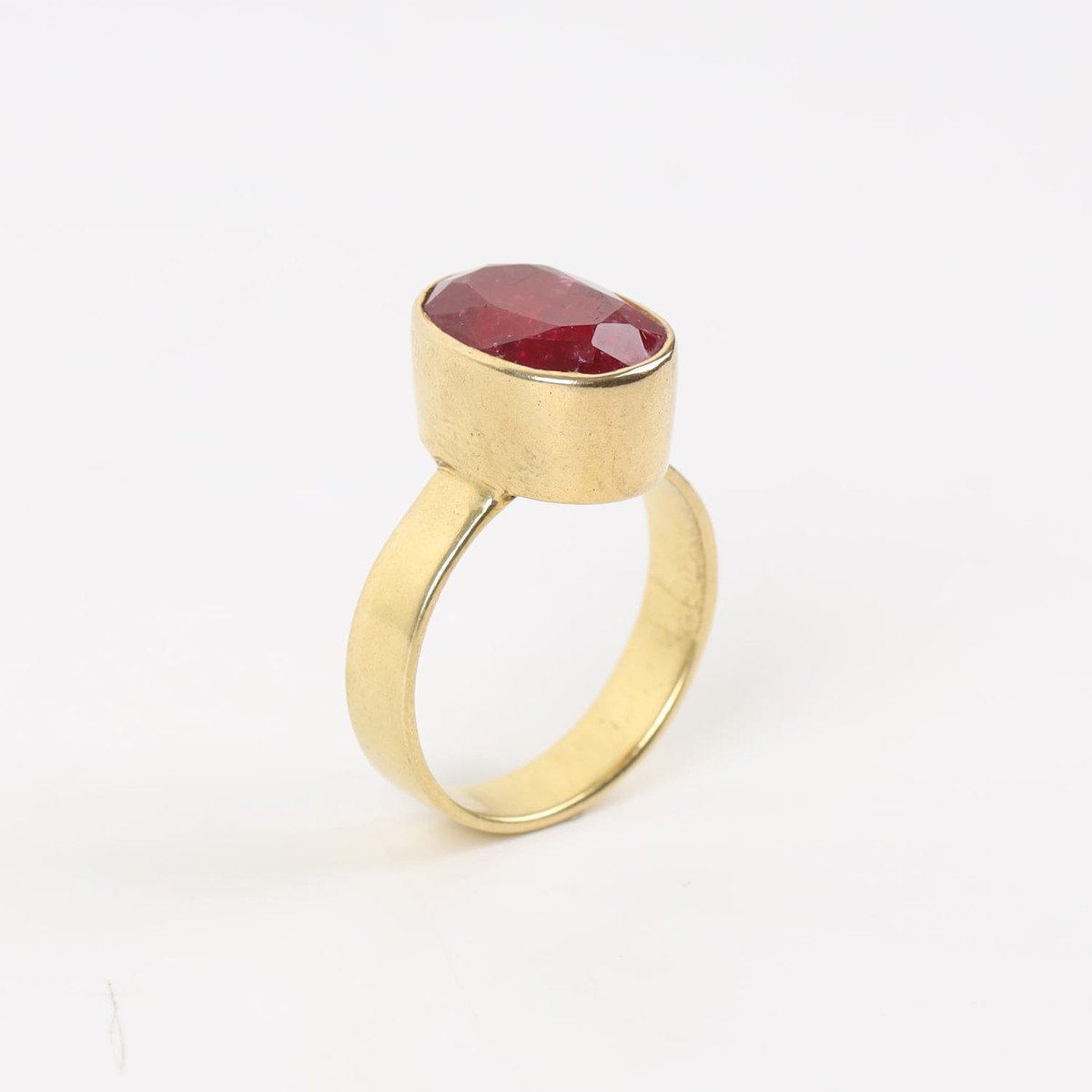 925 Silver Ruby Ring – Elegant and Timeless Design Yaqoot انگشتر یاقوت 6