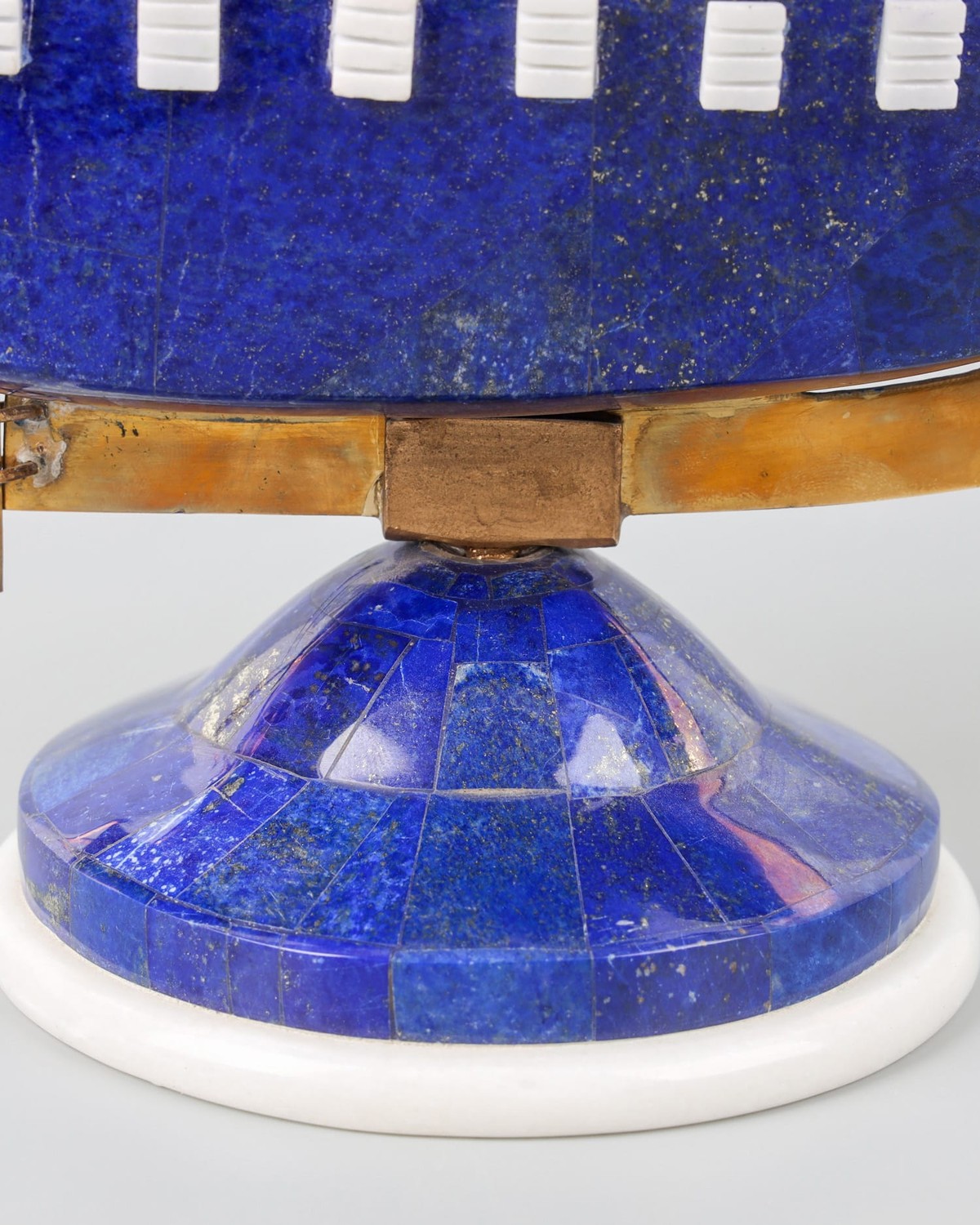 Lapis Lazuli Ship Model Decorative 3