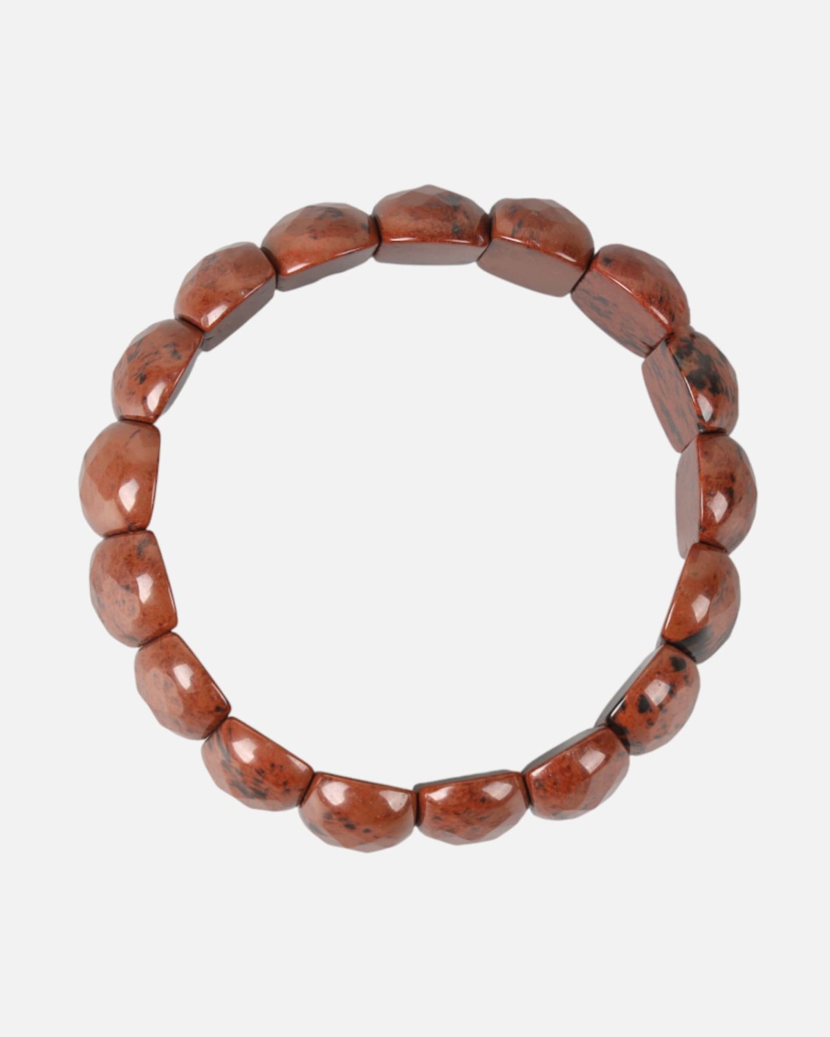 Handcrafted Agate Bracelet | Red Camel Agate Stone 1