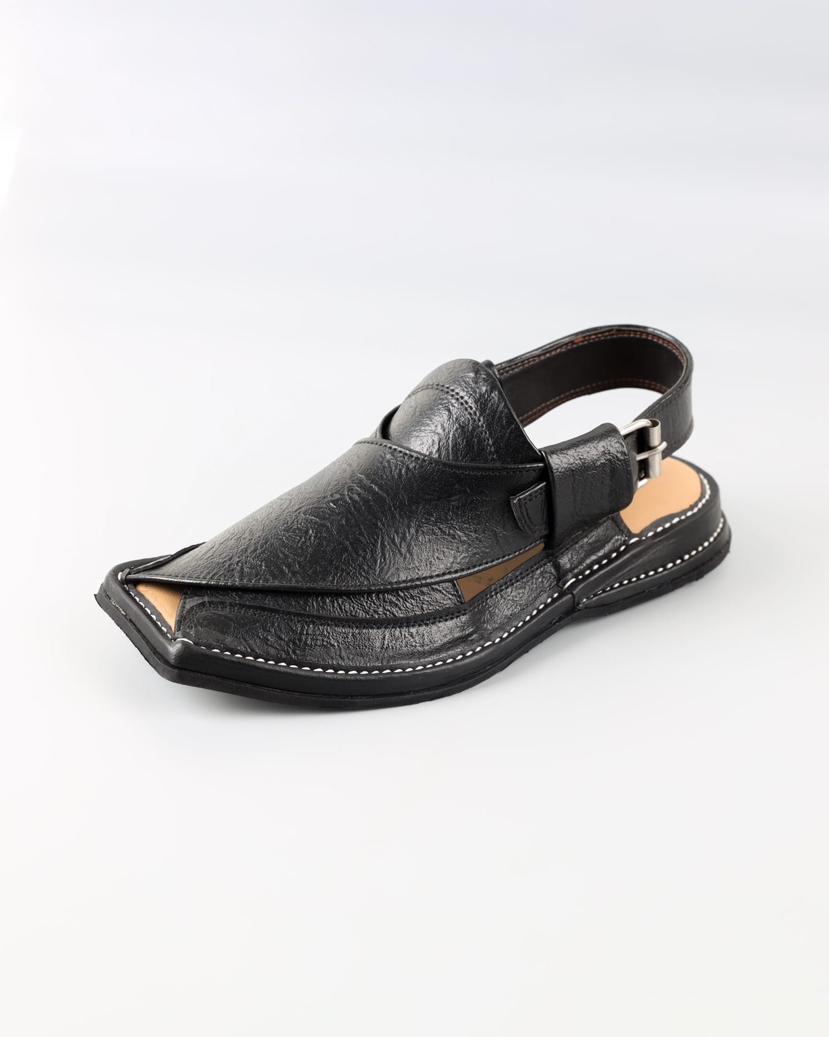 Sandals Charsadda style Leather Chappal | Handmade High Korn Leather chapal 3