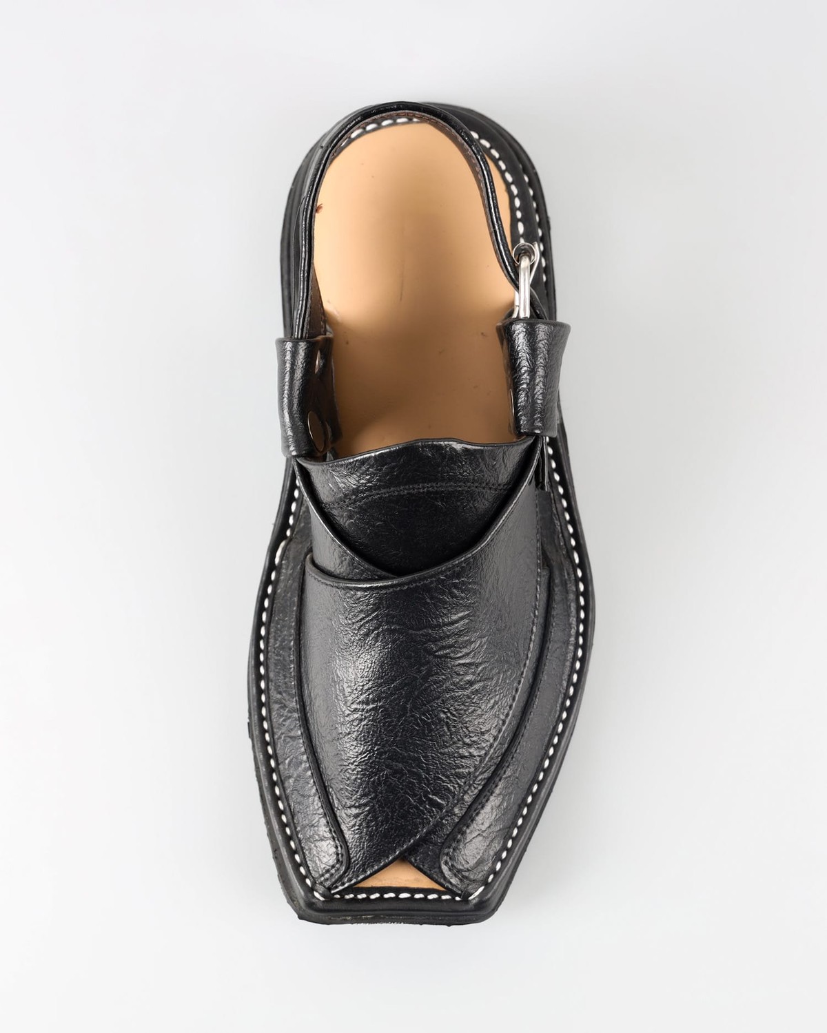 Sandals Charsadda style Leather Chappal | Handmade High Korn Leather chapal 4