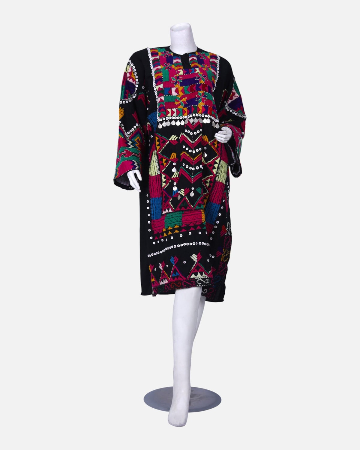 Pirana Handcrafted Embroidered Dress | Traditional Afghan Cotton Dress 3
