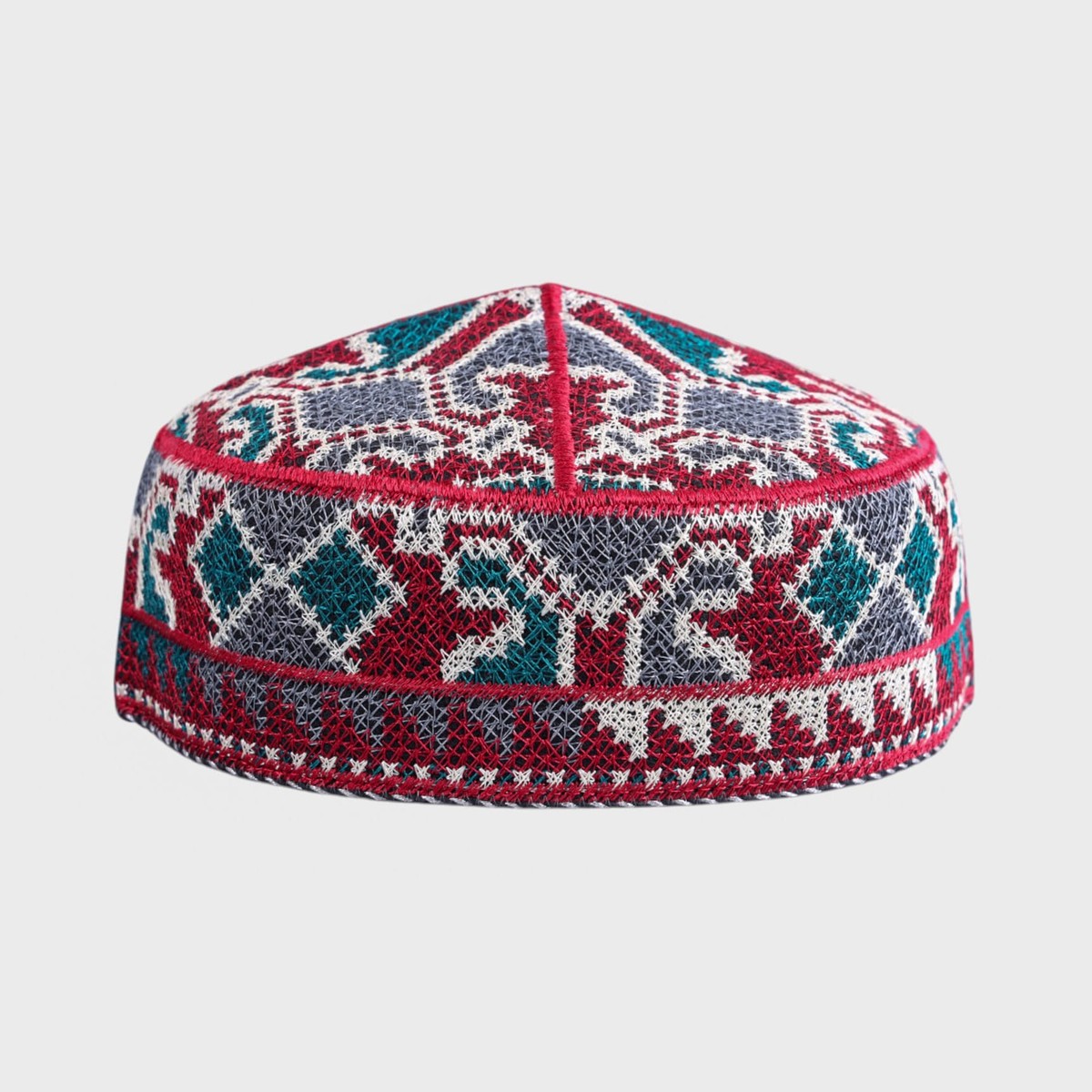 Afghan Cap Woolen Embroidered Cap | Handmade 2