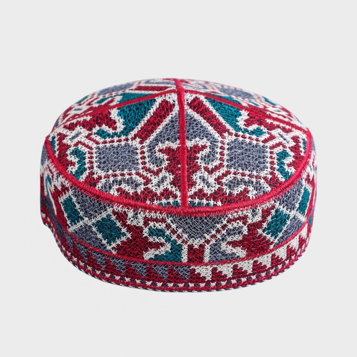 Afghan Cap Woolen Embroidered Cap | Handmade 1
