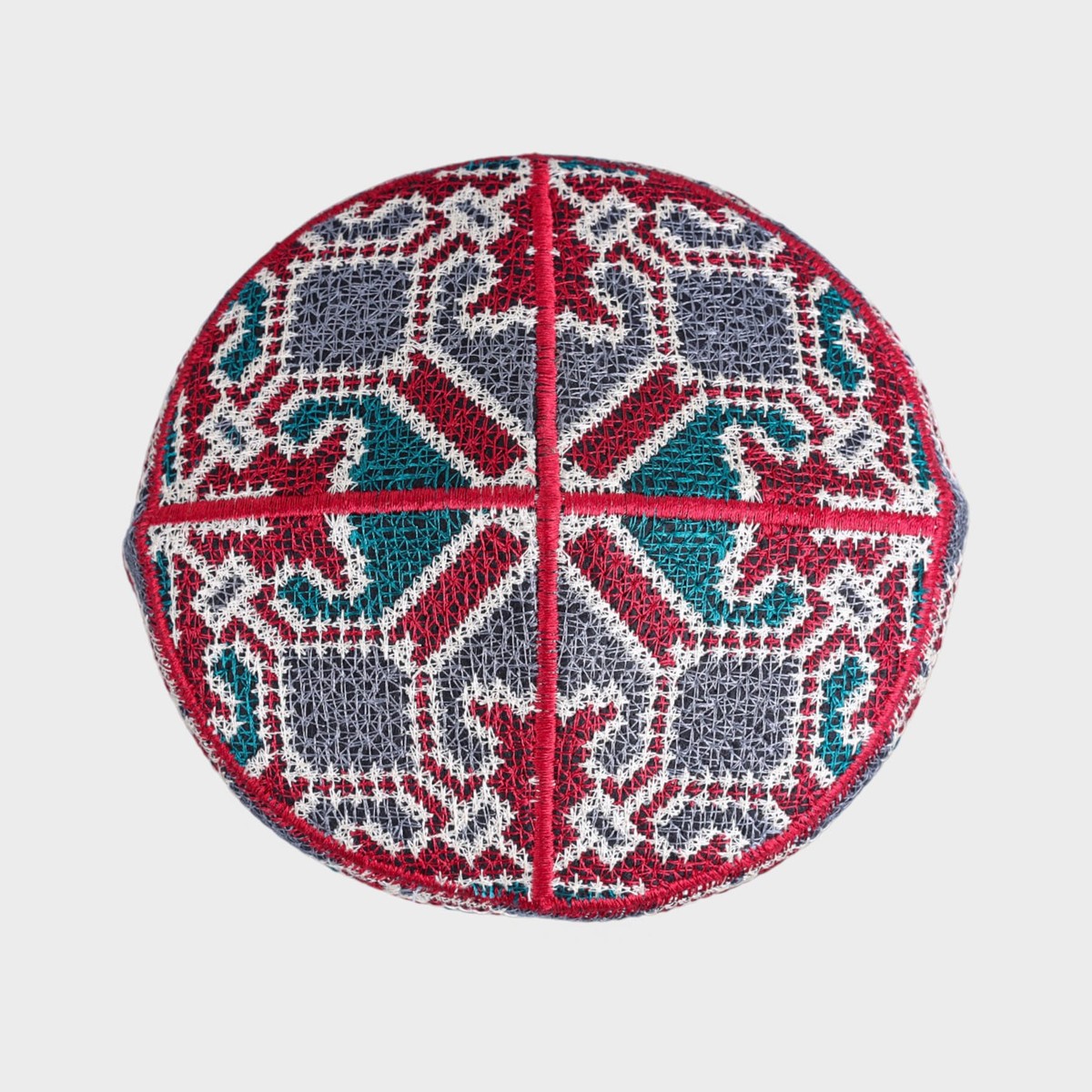 Afghan Cap Woolen Embroidered Cap | Handmade 3