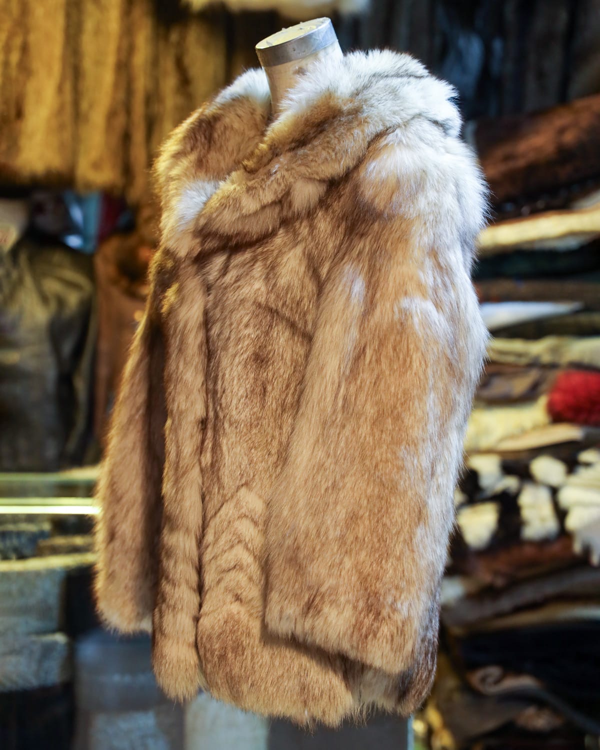 Premium Coat with Chevron Design 3