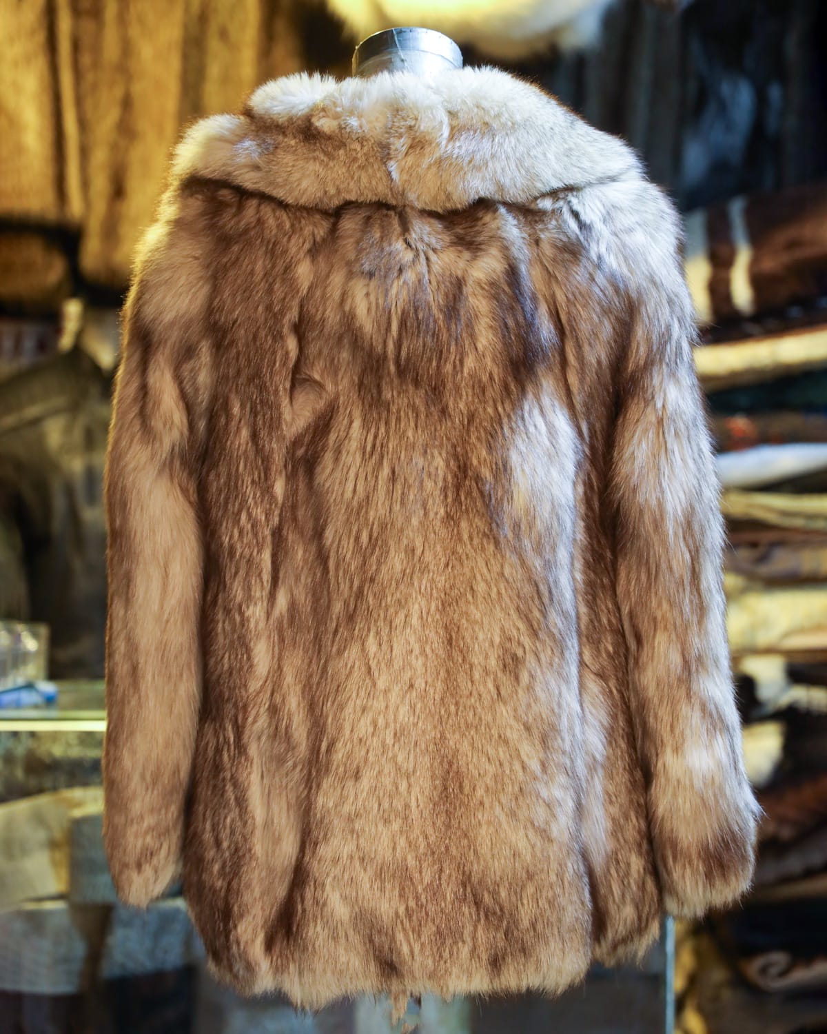 Premium Coat with Chevron Design 1