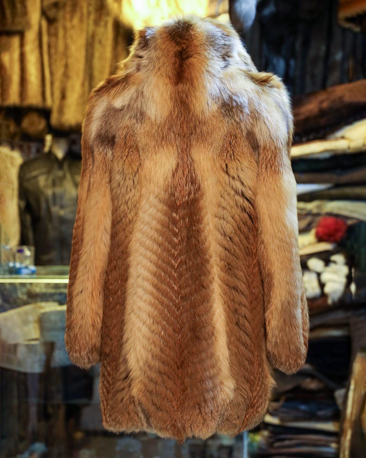 Premium Coat with Chevron Pattern 2
