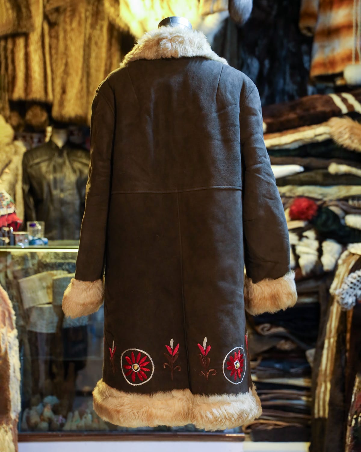 Handcrafted Coat with Floral Embroidery 2