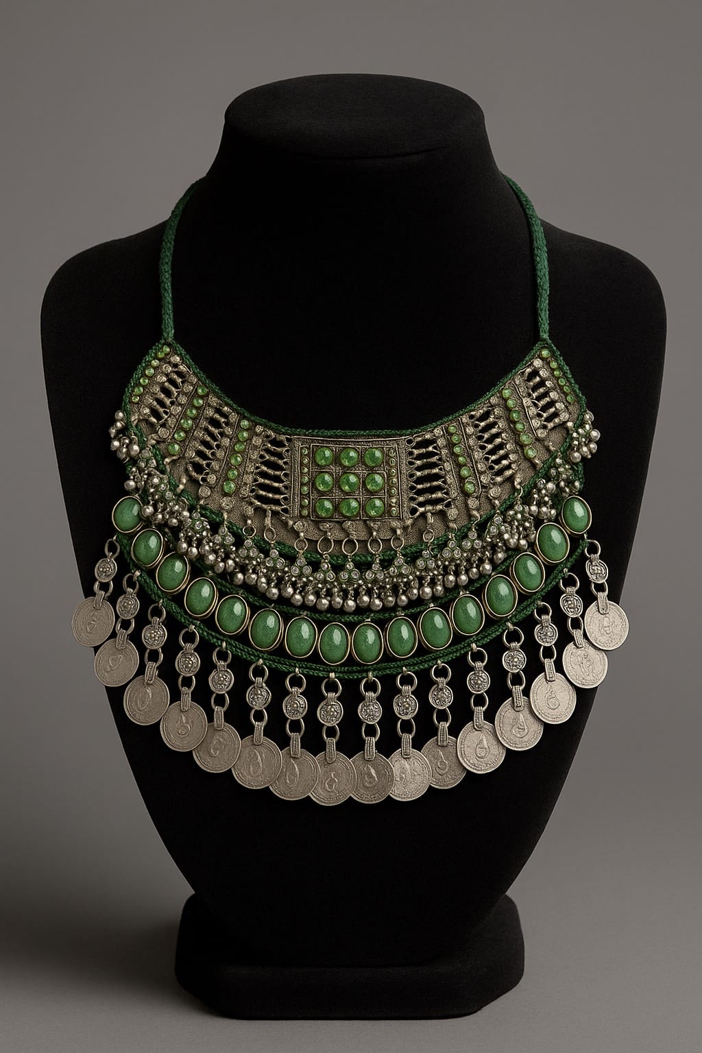 Vintage Necklace | Afghani Choker Necklace 1