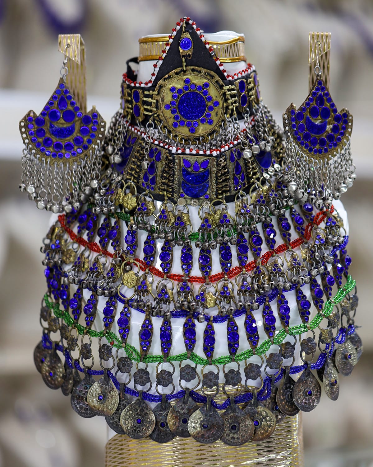 Afghan Blue full Jewelry Set 1