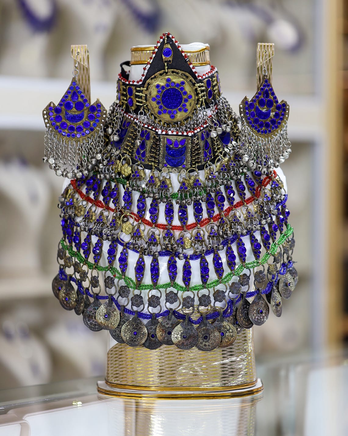 Afghan Blue full Jewelry Set 2