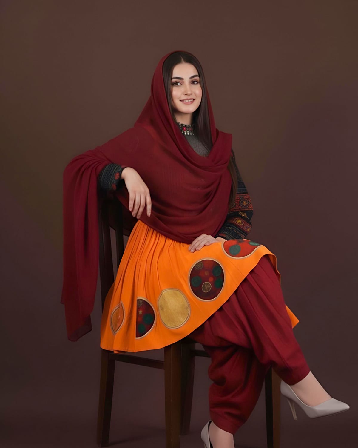 Afghan Handmade Layli Dress Set 5