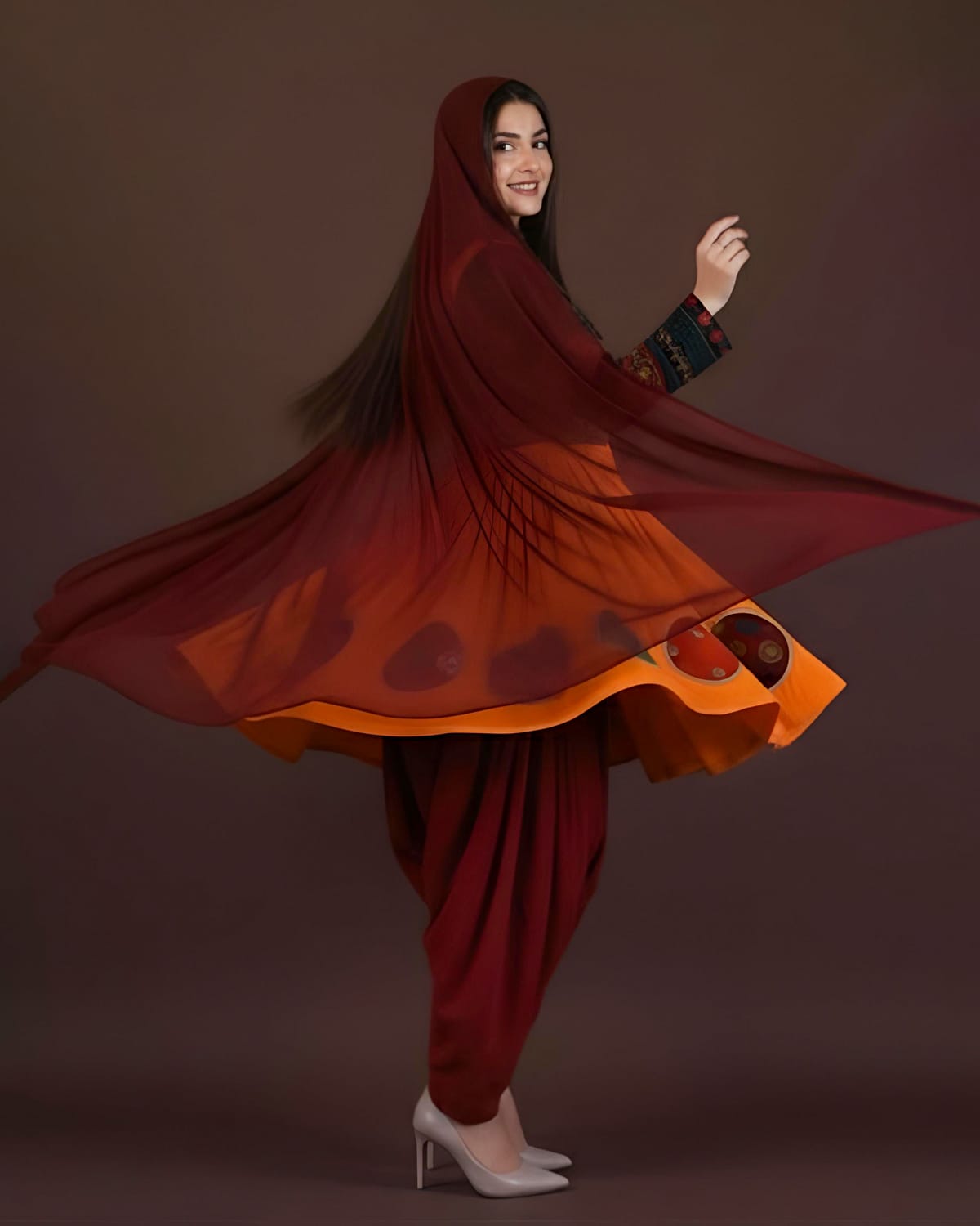 Afghan Handmade Layli Dress Set 6