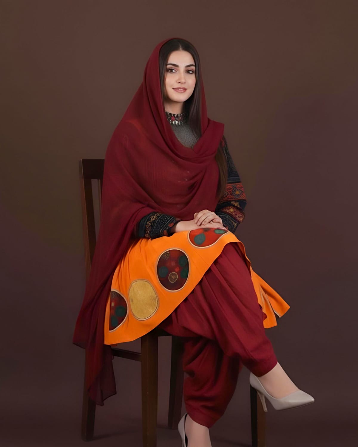 Afghan Handmade Layli Dress Set 4