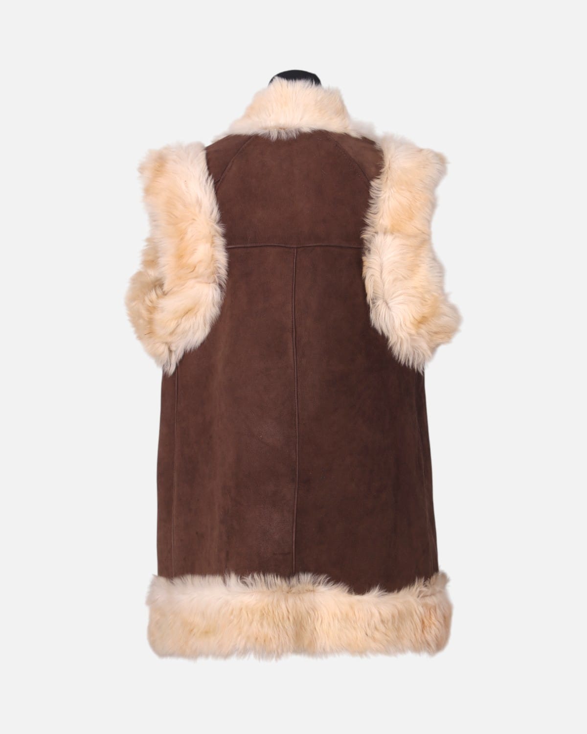 Cozy Winter Vest Handmade 4