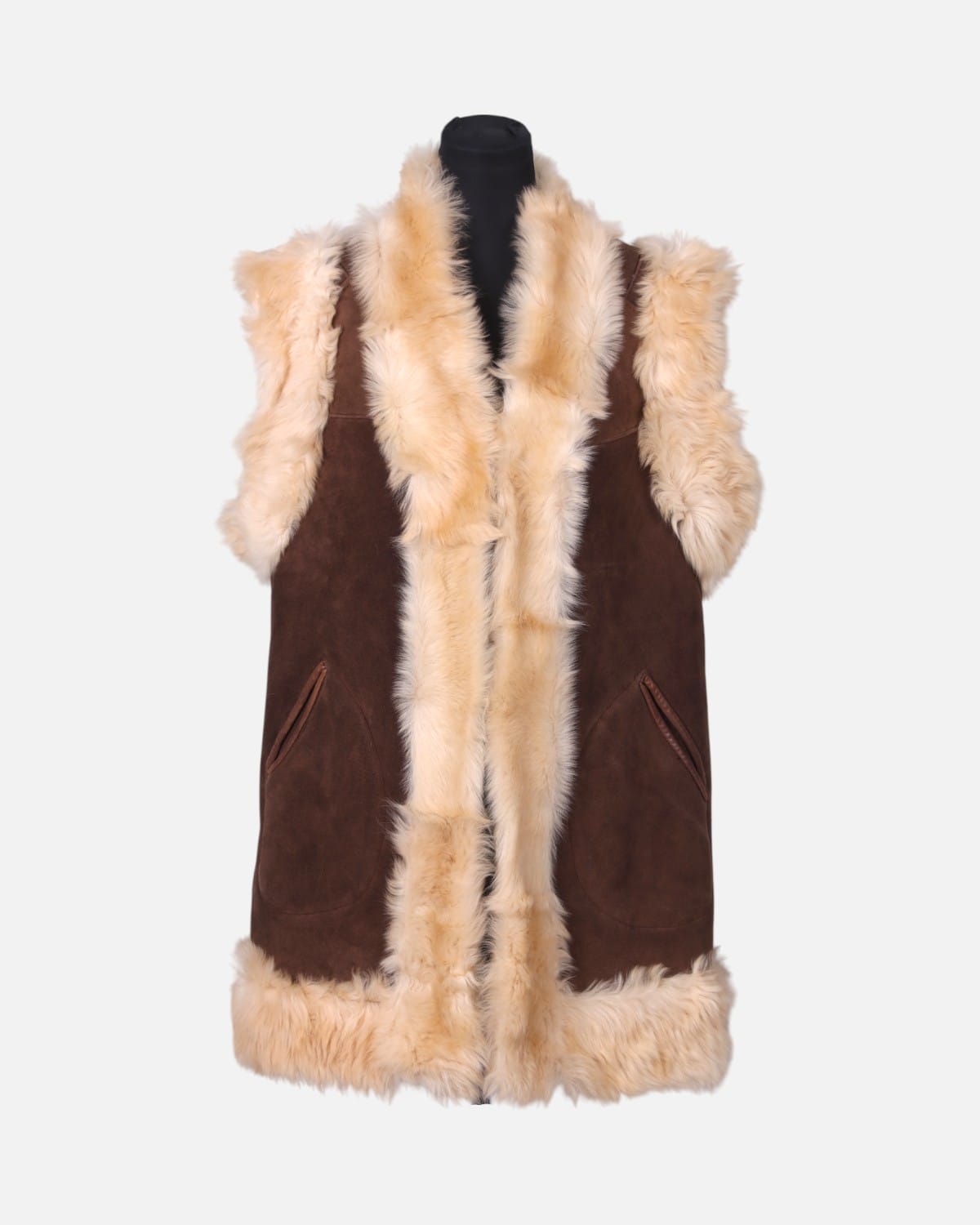 Cozy Winter Vest Handmade 5