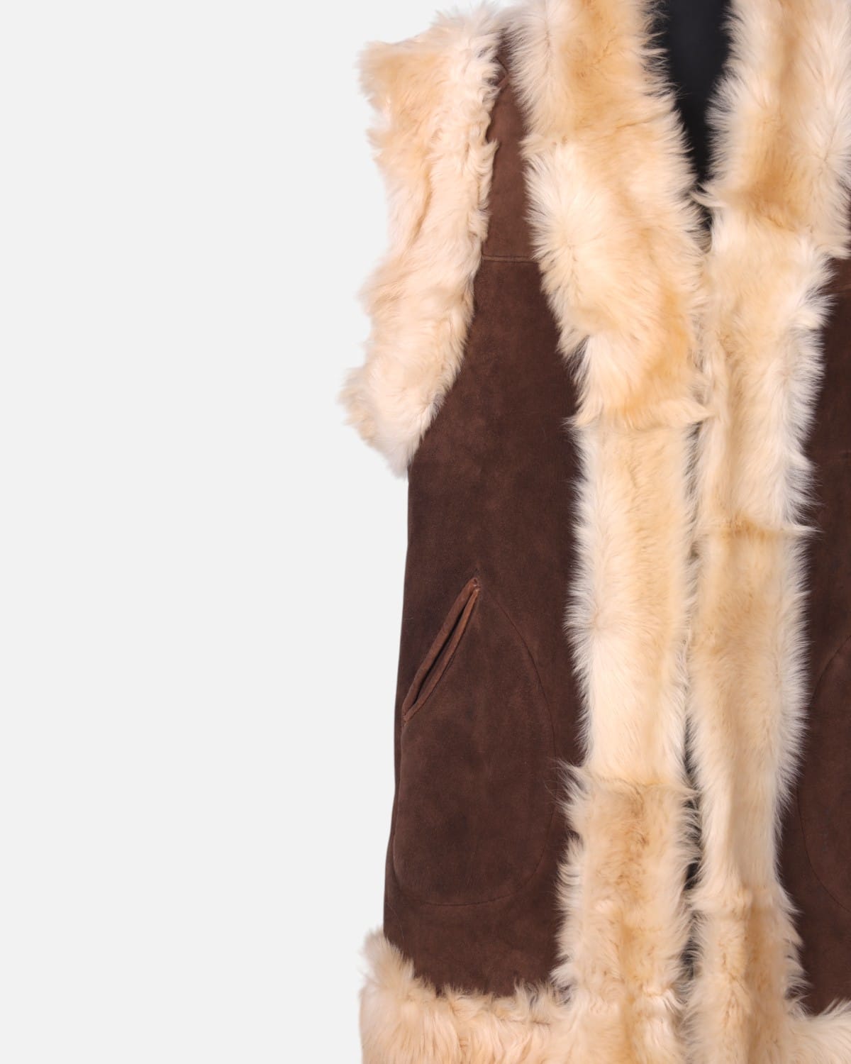 Cozy Winter Vest Handmade 3