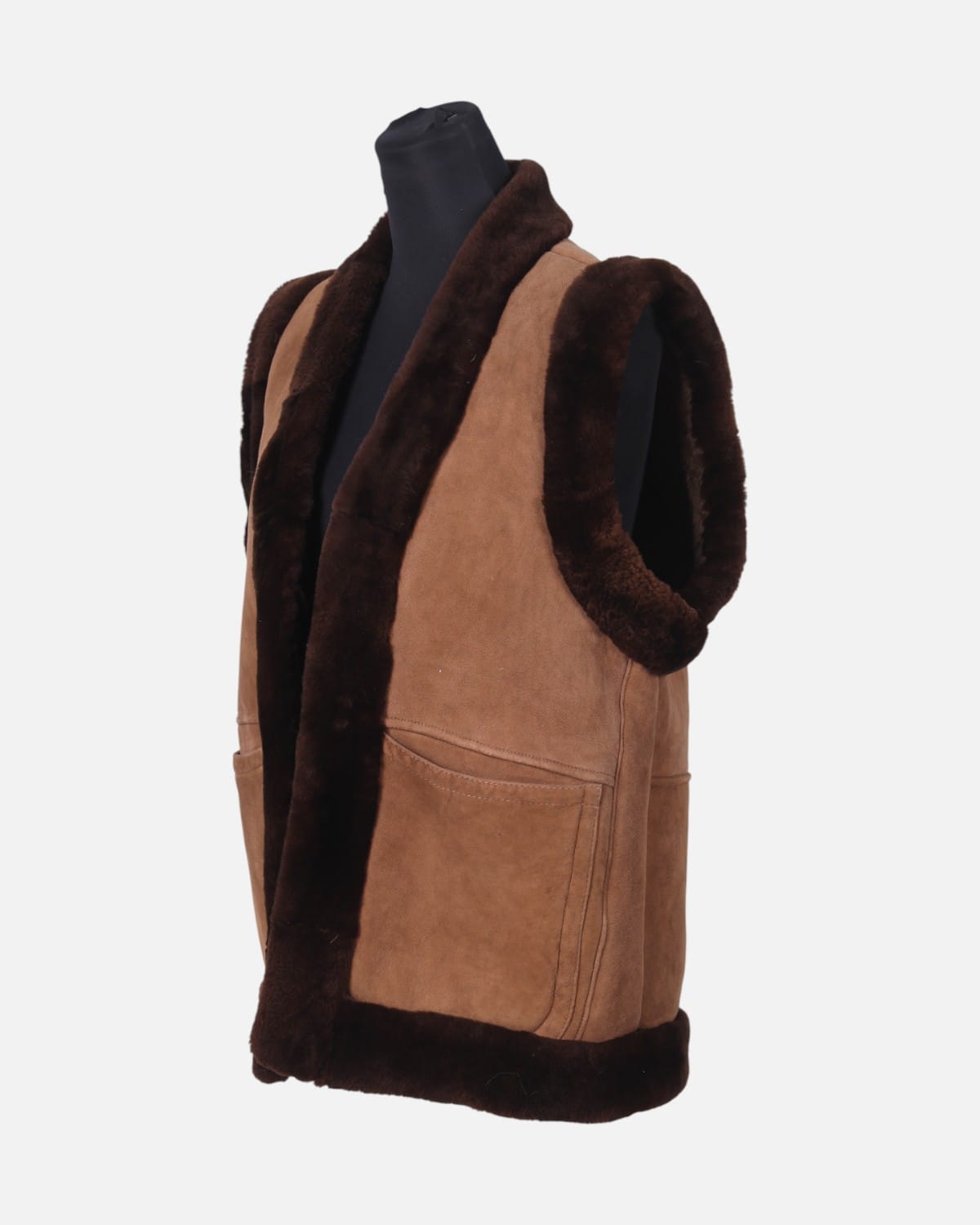 Merino Wool Vest Handmade Waistcoat Jacket 1