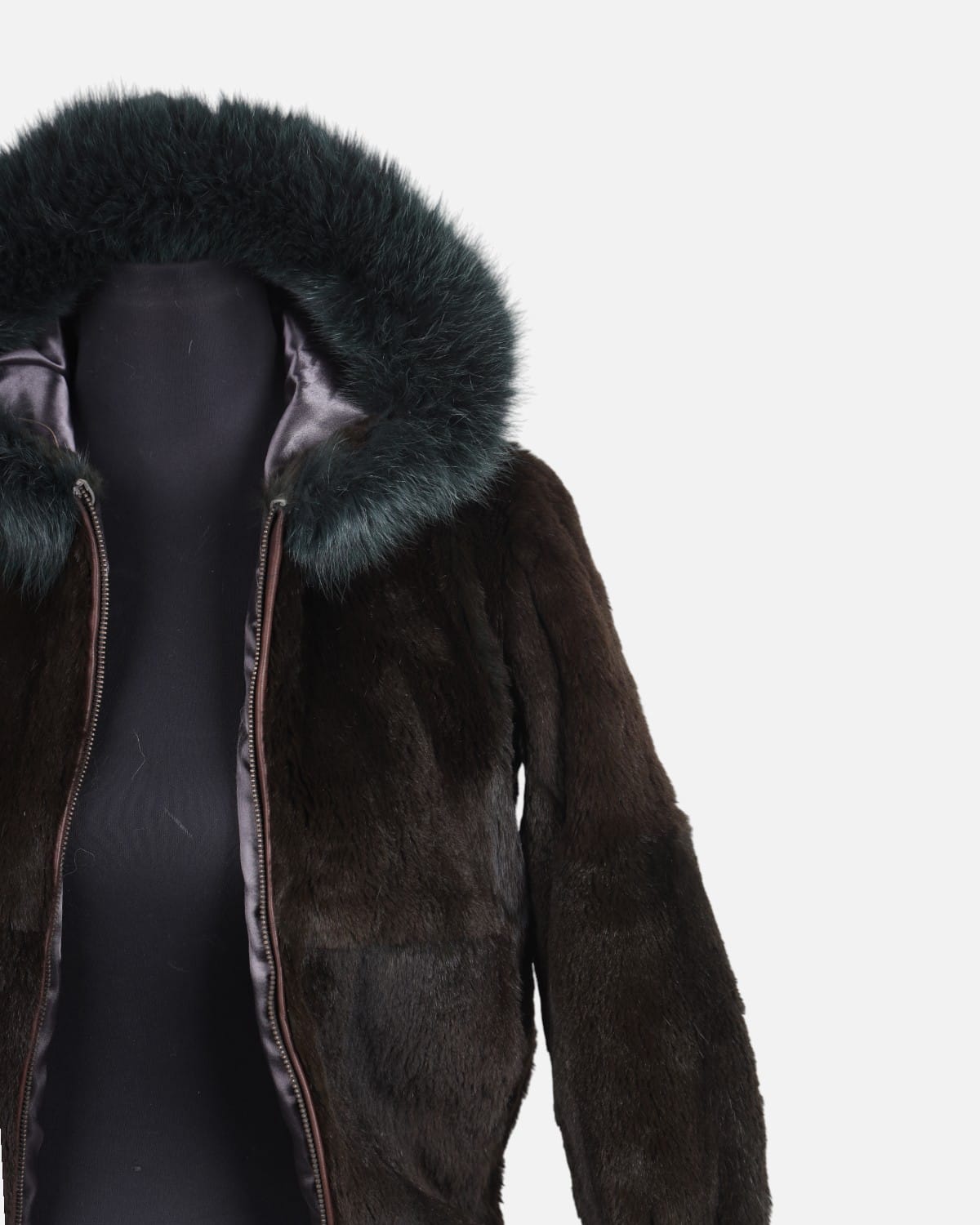 Kids Fur Lined Hooded Winter Coat 3