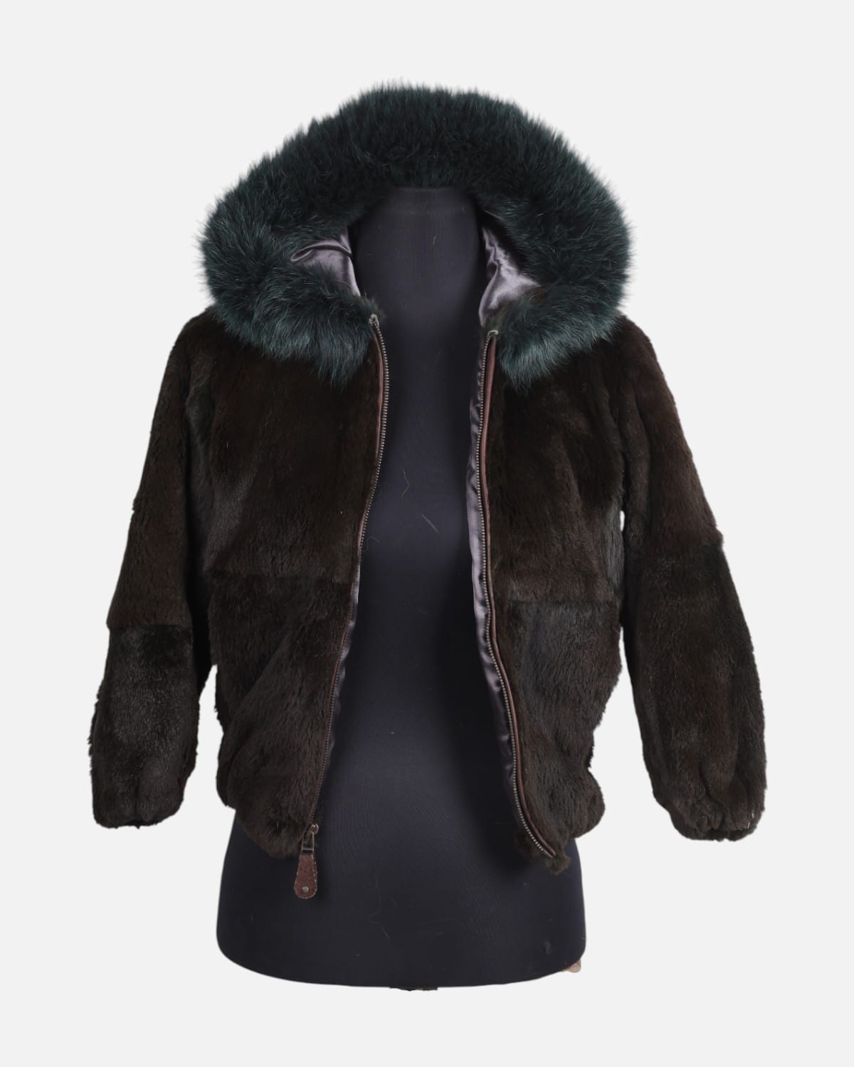 Kids Fur Lined Hooded Winter Coat 4