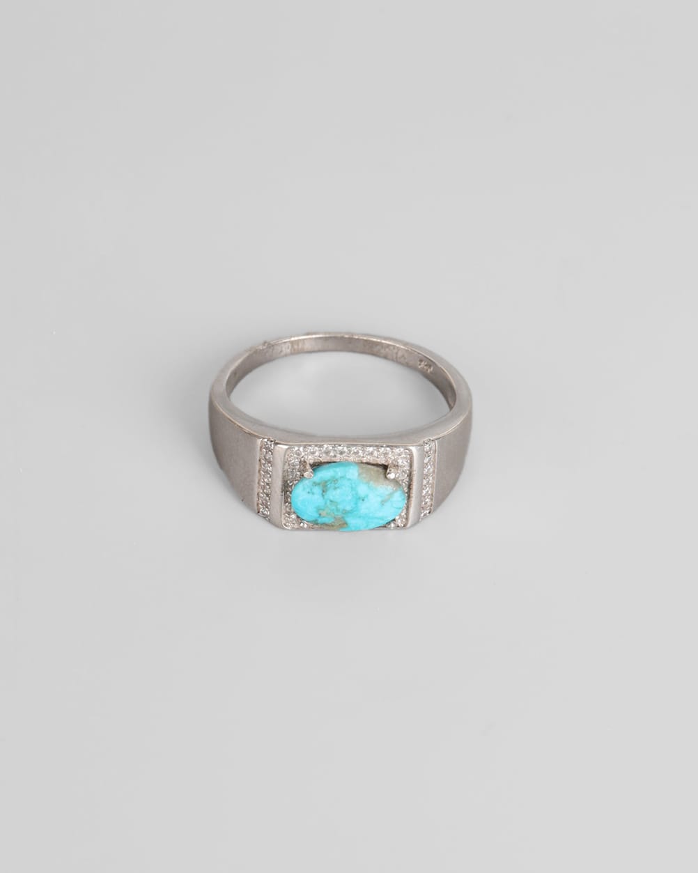 Turquoise Nishapur Ring 925 Silver Gemstone Ring 2