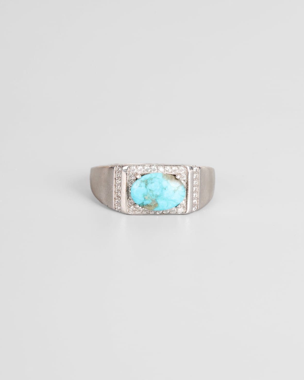 Turquoise Nishapur Ring 925 Silver Gemstone Ring 3