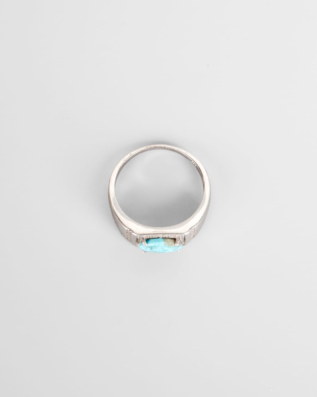 Turquoise Nishapur Ring 925 Silver Gemstone Ring 1