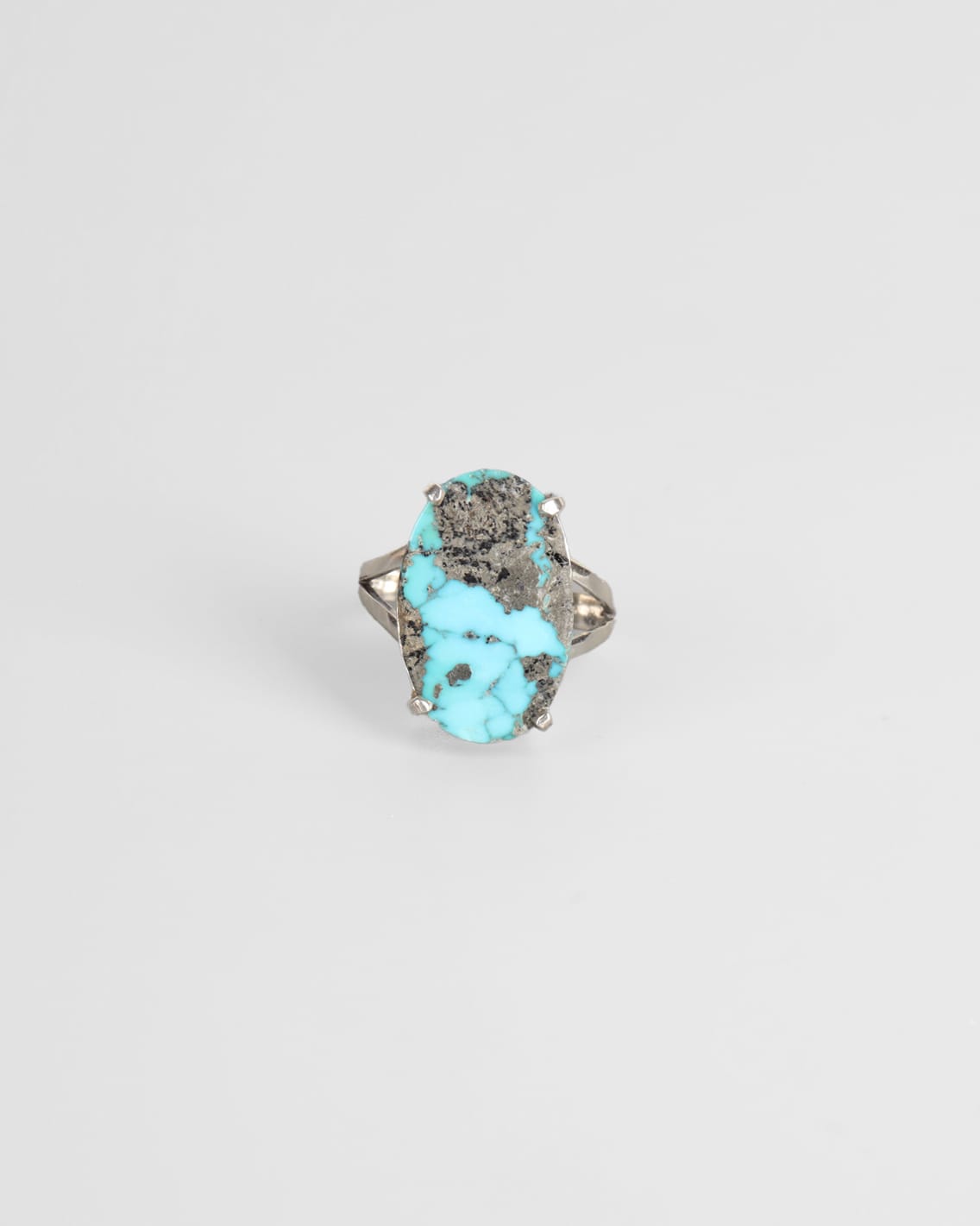 Women’s Iranian Nishapur Turquoise Ring 2