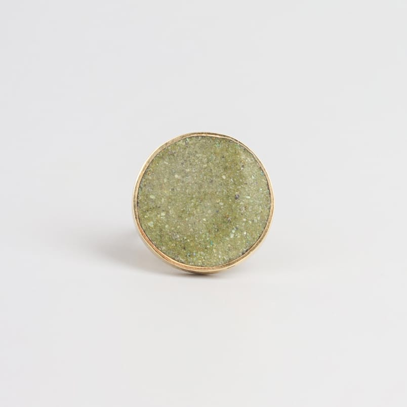 Bamyan Turquoise Oval Signet Ring 3