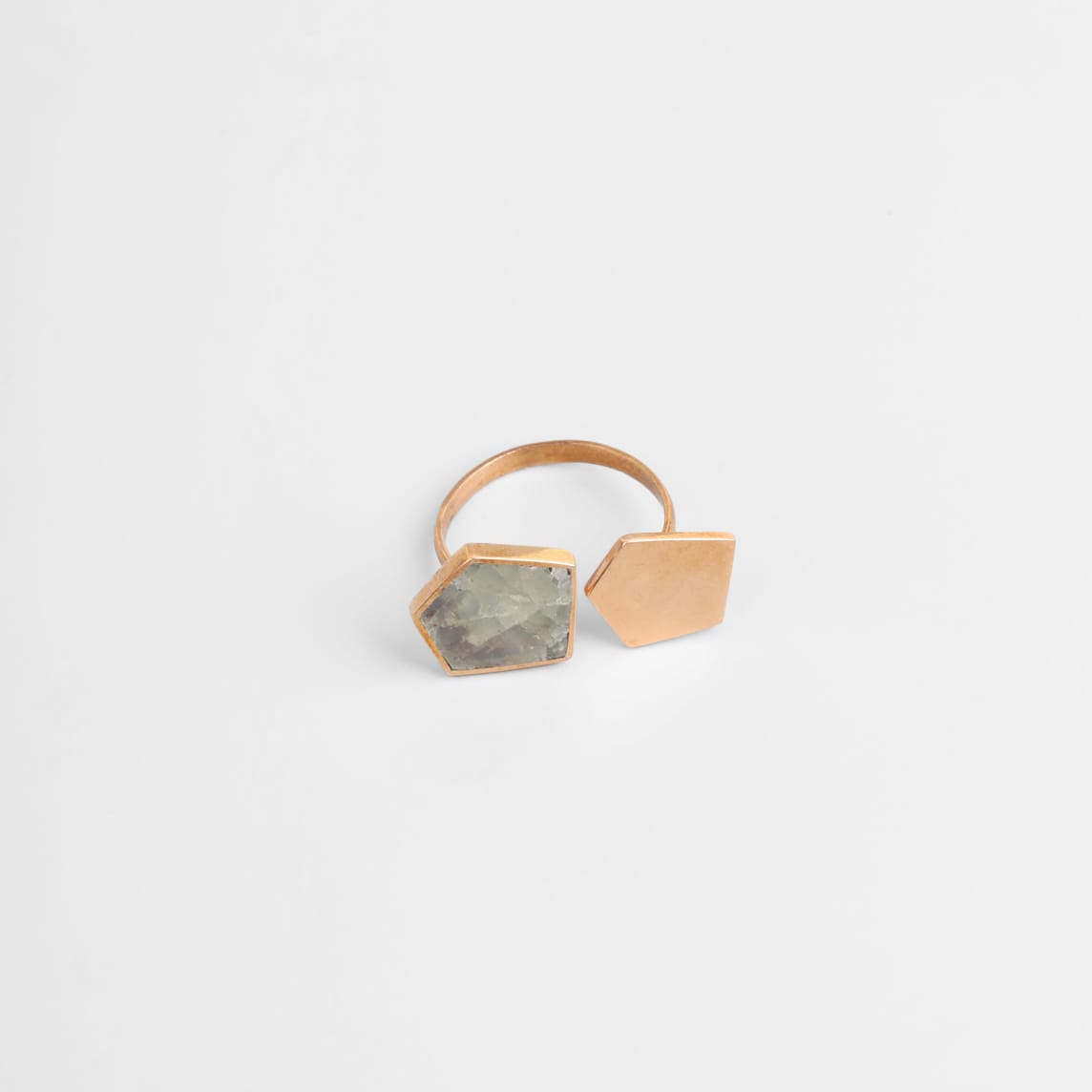 Scapolite Gemstone Ring 2