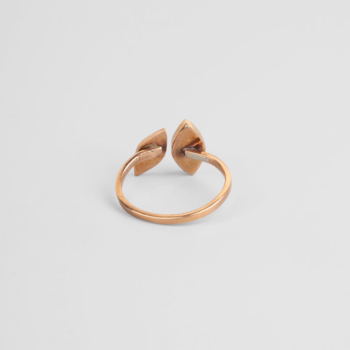 Lapis Lazuli & Brass Minimalist Ring 4