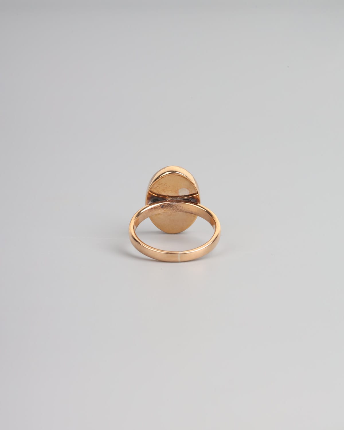 Turquoise Gold Plated Brass Ring 5