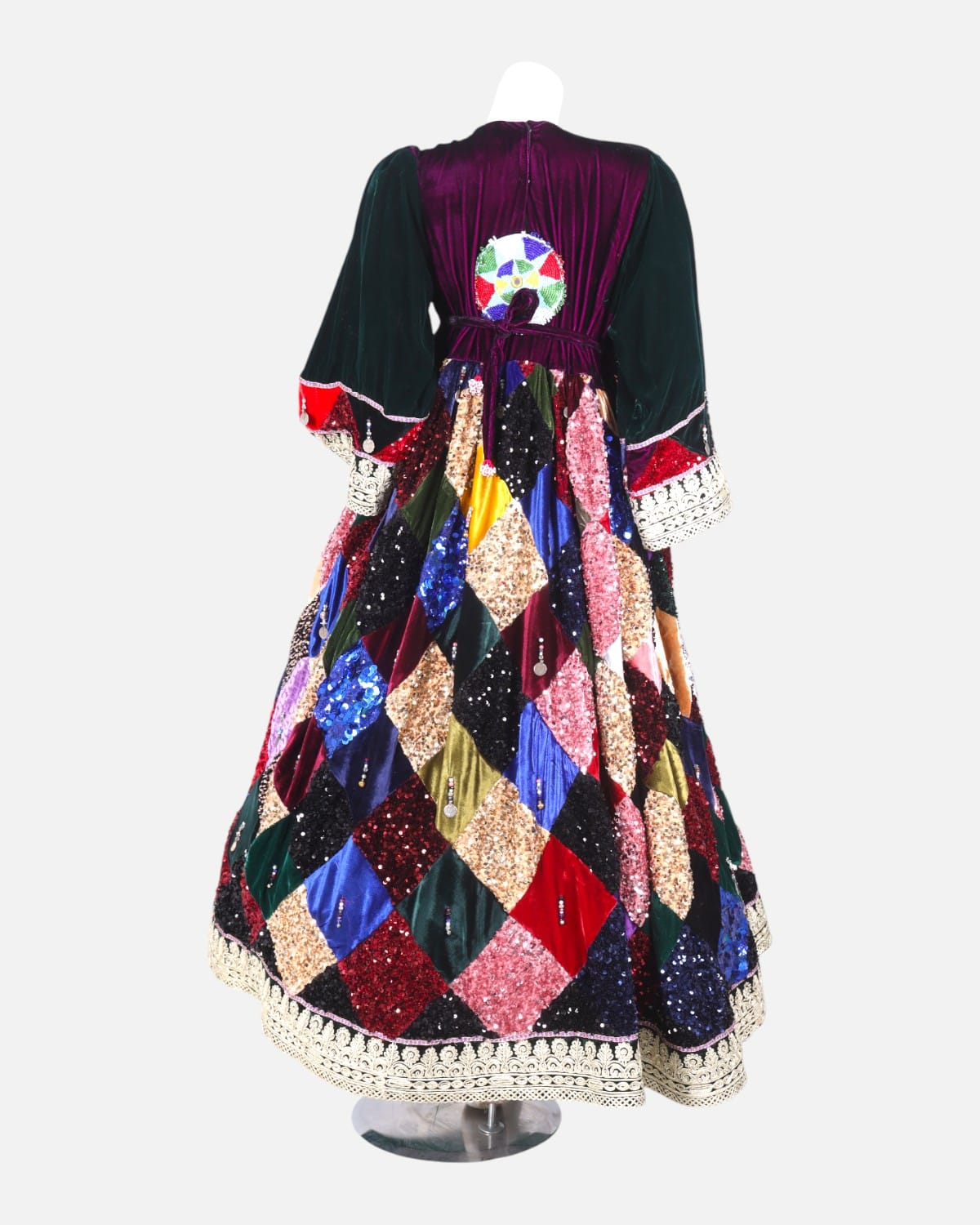 Afghan Handcrafted Sequin Dress 4