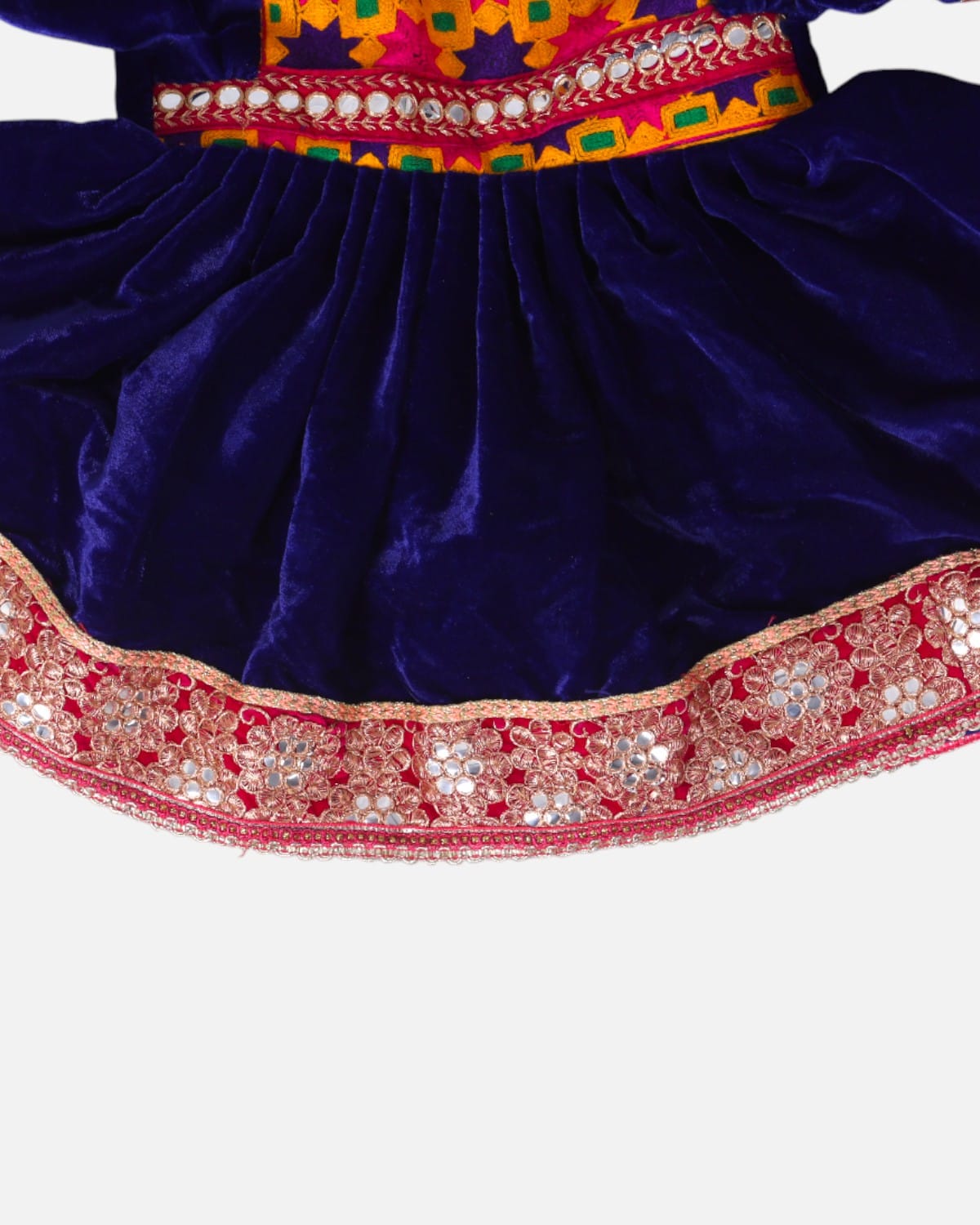 Children’s Velvet Dress with Embroidery 3