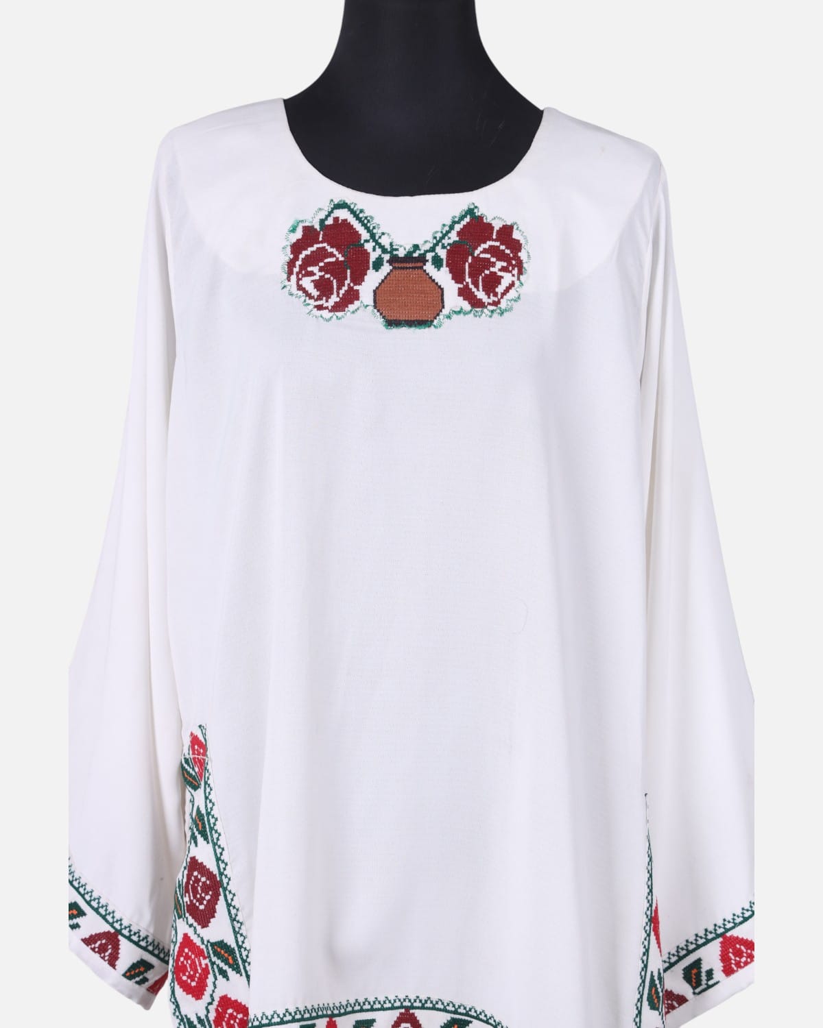 Hand Embroidered Afghan Top 2