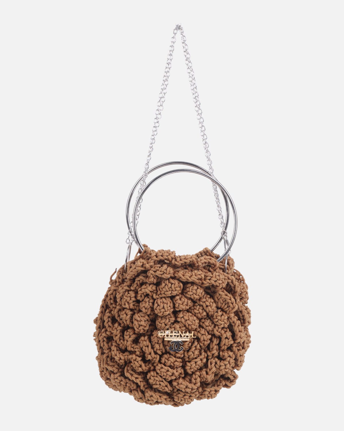 Handwoven Crochet Shoulder Bag 1