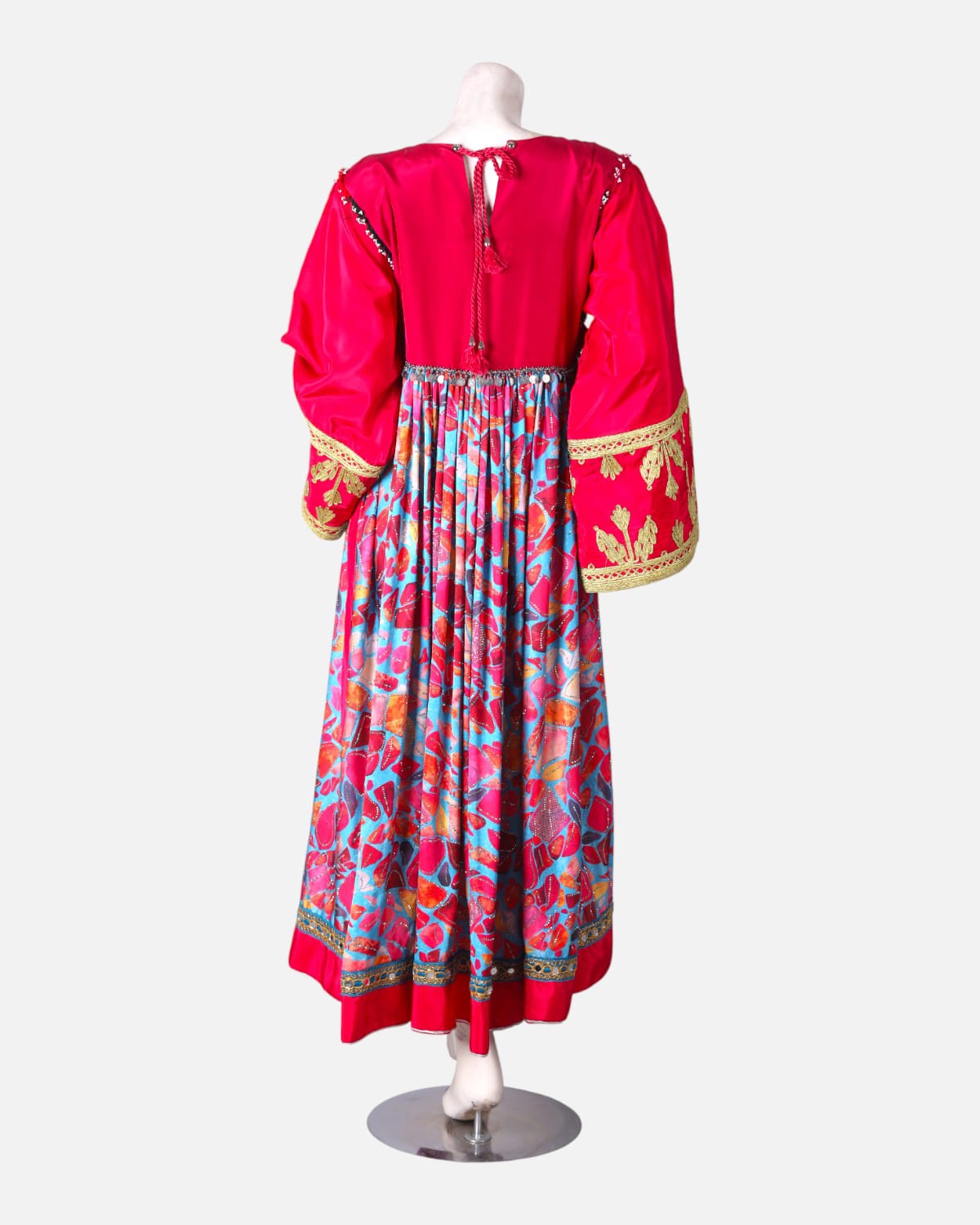 Tajik Traditional Handwoven Dress Afghani 4