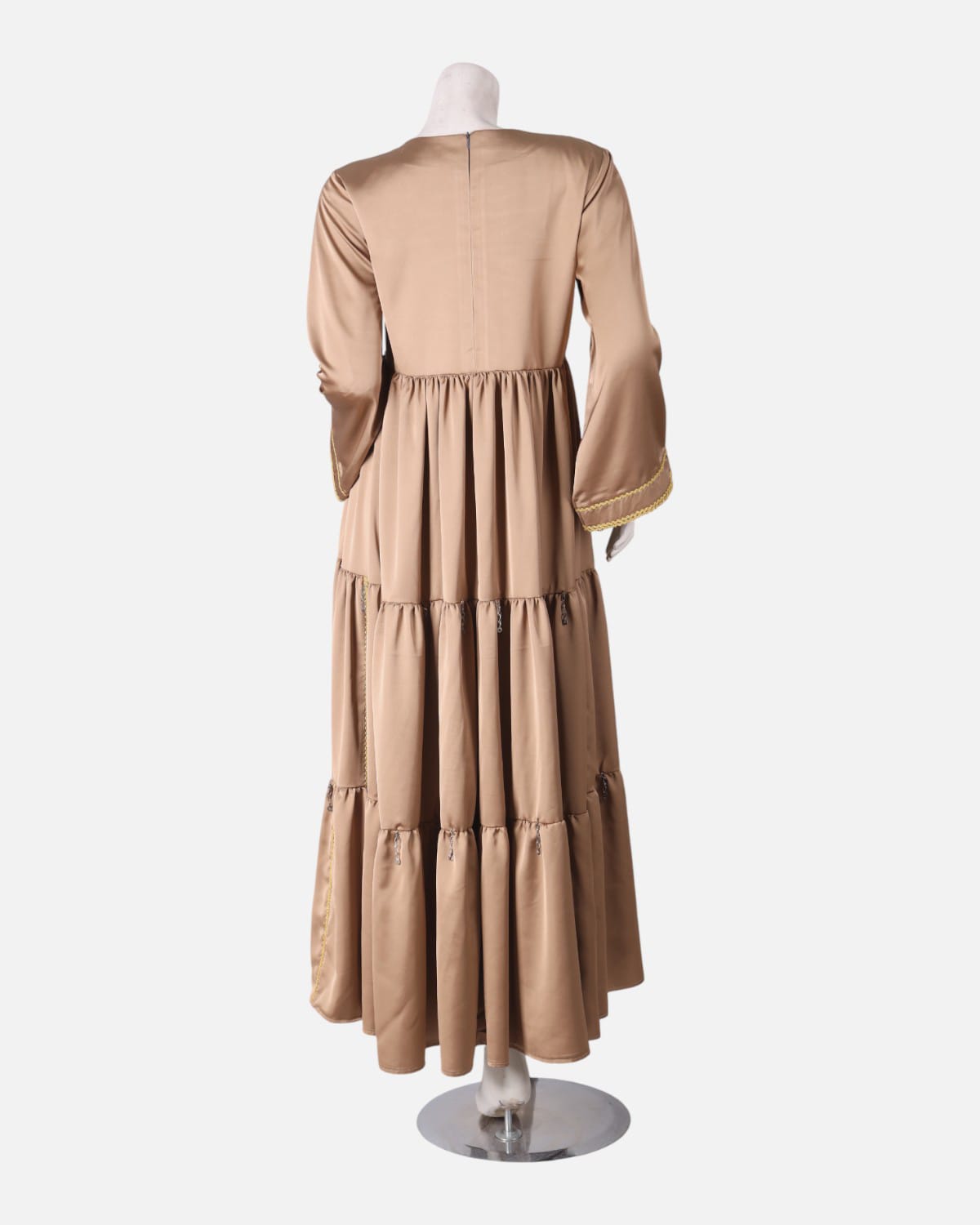 Afghan Traditional Satin Dress 2