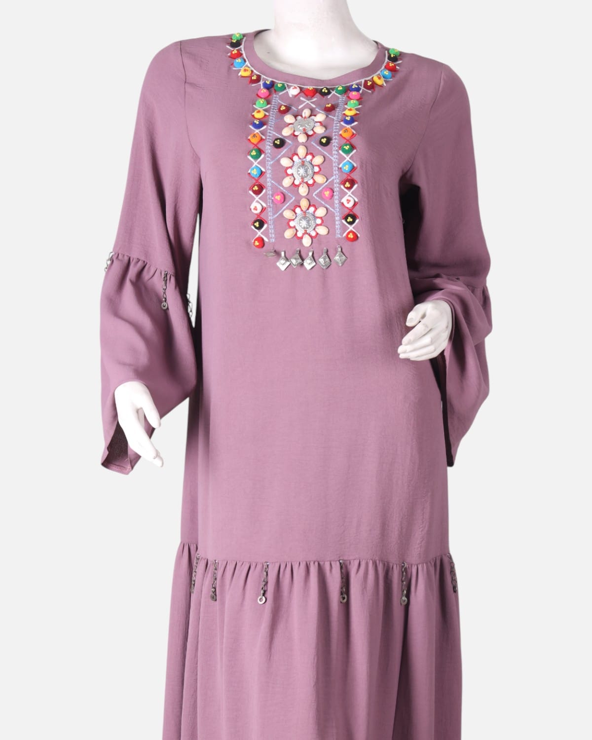 Simple Turkish Design Cotton Dress 3