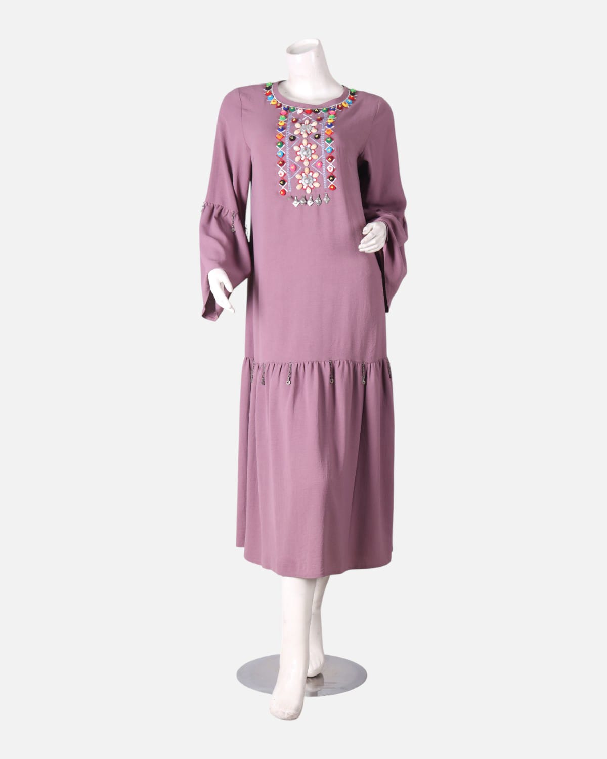 Simple Turkish Design Cotton Dress 1