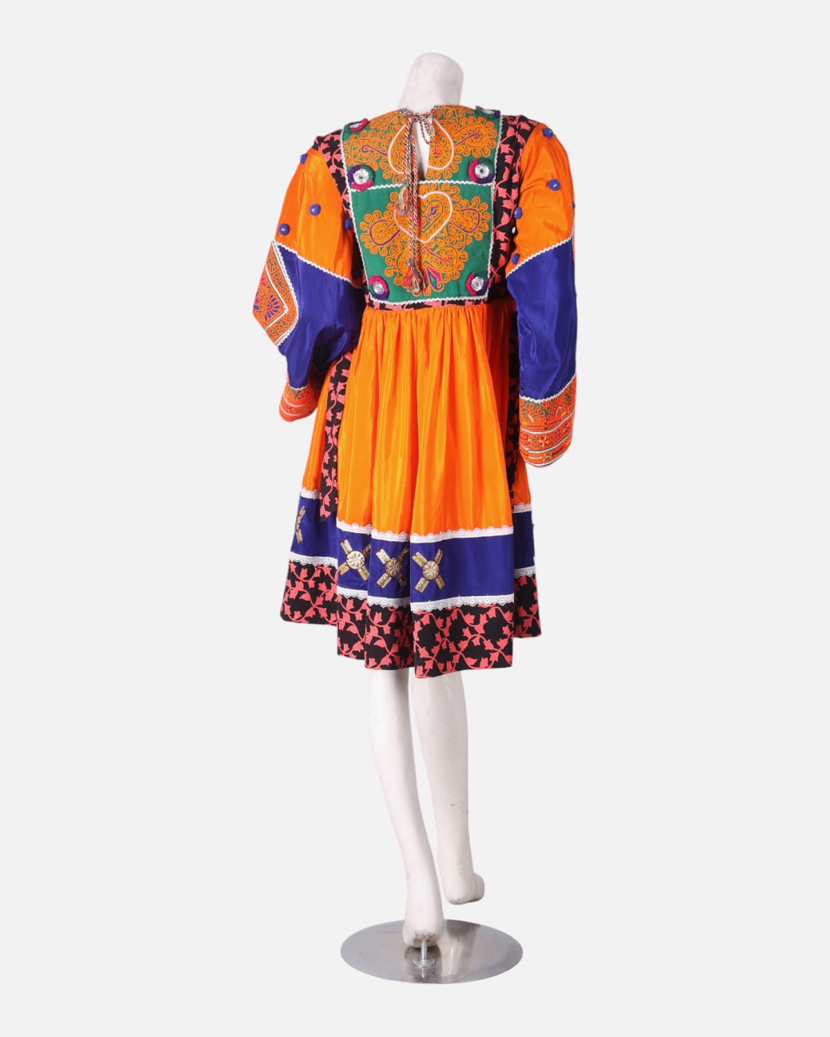 Afghan Traditional Short Dress 5