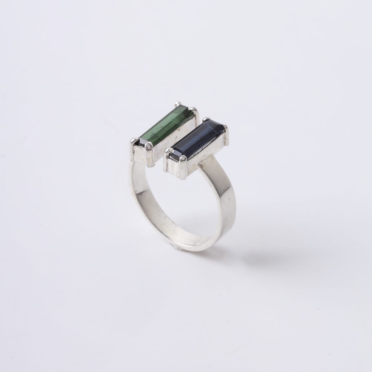 Nooristani Tourmaline Silver Ring 2