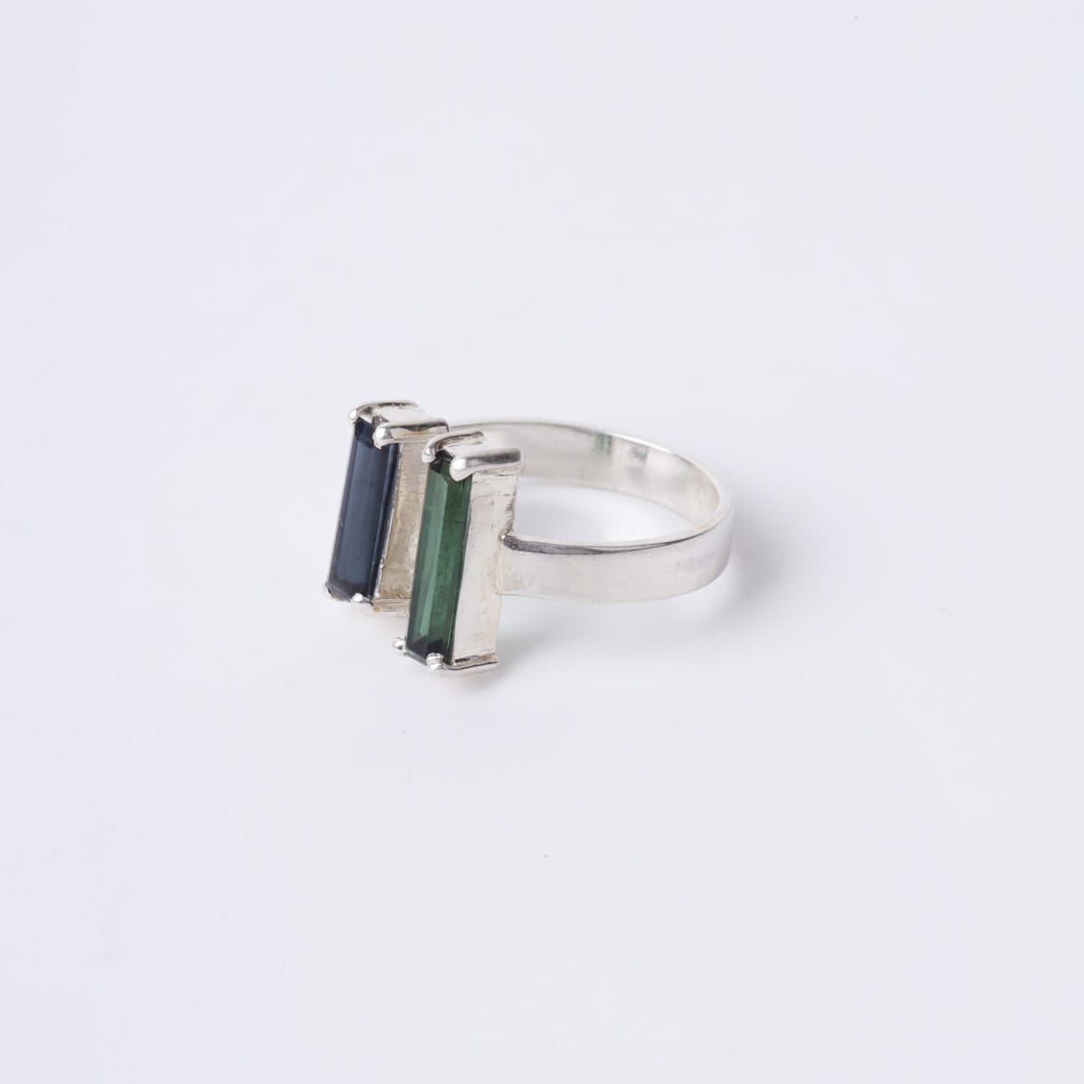 Nooristani Tourmaline Silver Ring 6