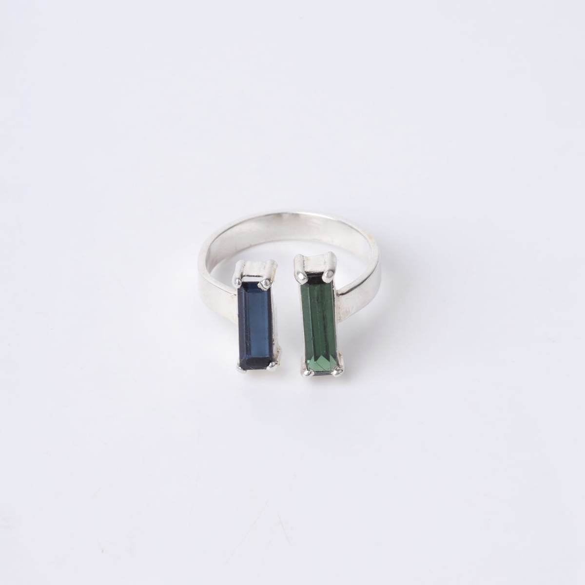 Nooristani Tourmaline Silver Ring 4