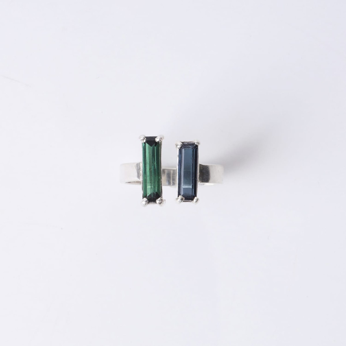 Nooristani Tourmaline Silver Ring 1
